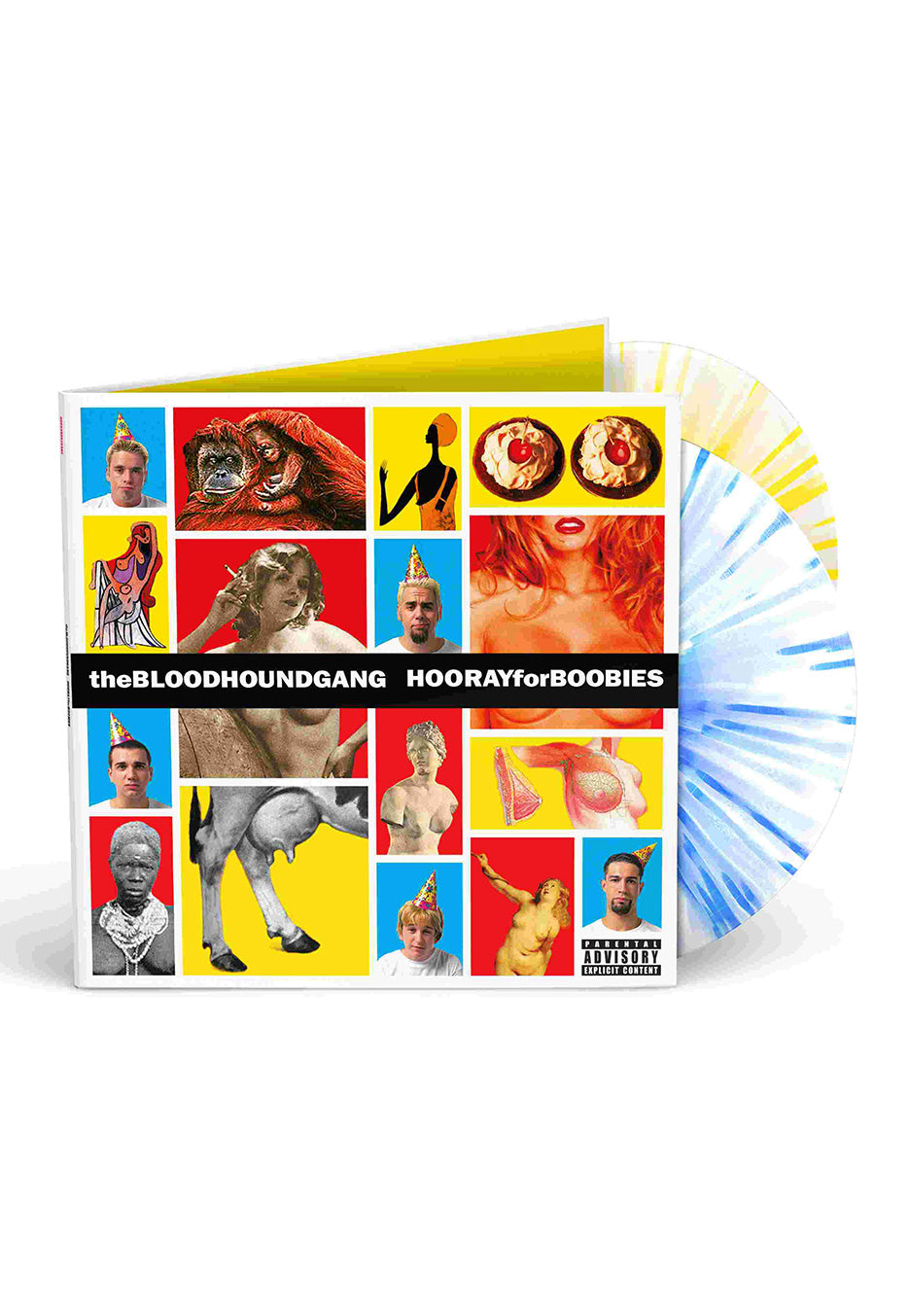 Bloodhound Gang - Hooray For Boobies (Re-Issue) Ltd. Colored - Splattered 2 Vinyl For Sale Wholesale Pice