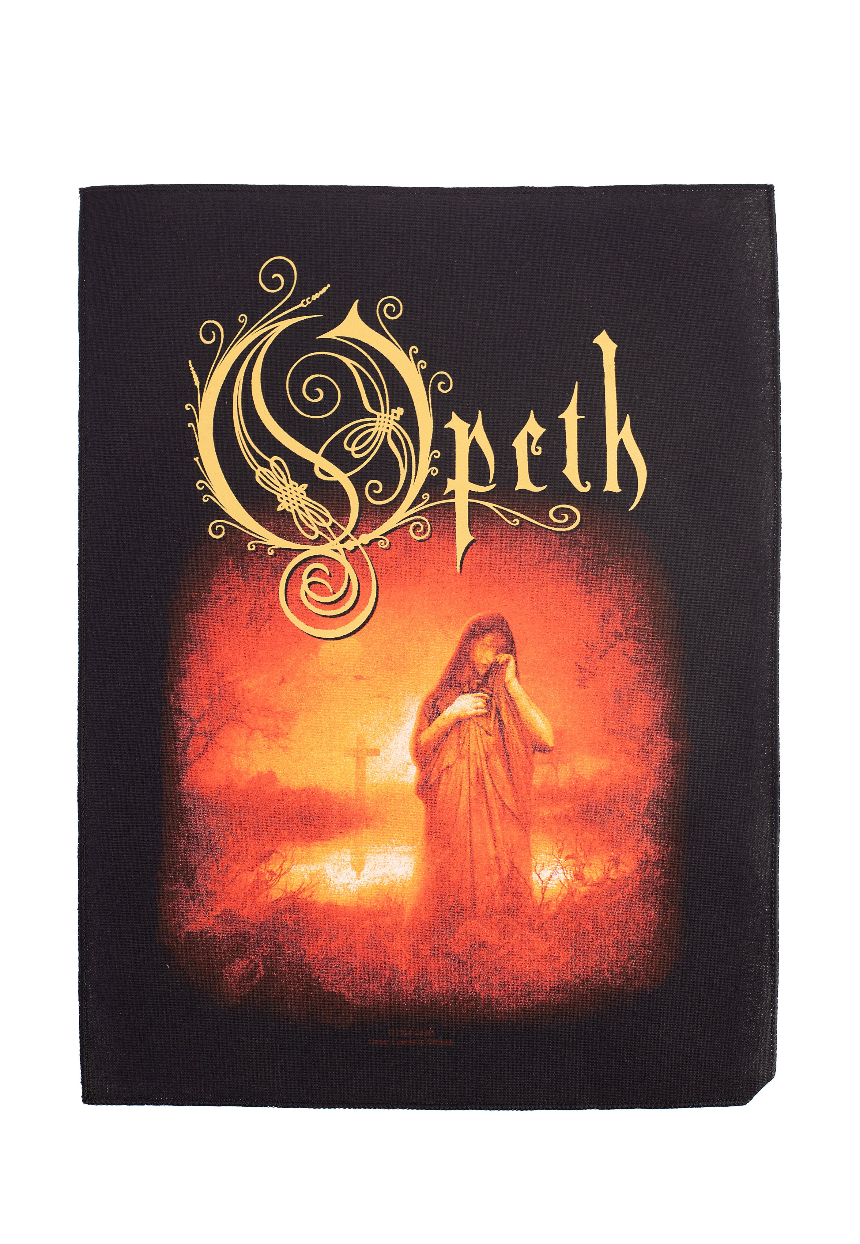 Opeth - Still Life - Backpatch Free Shipping Wiki