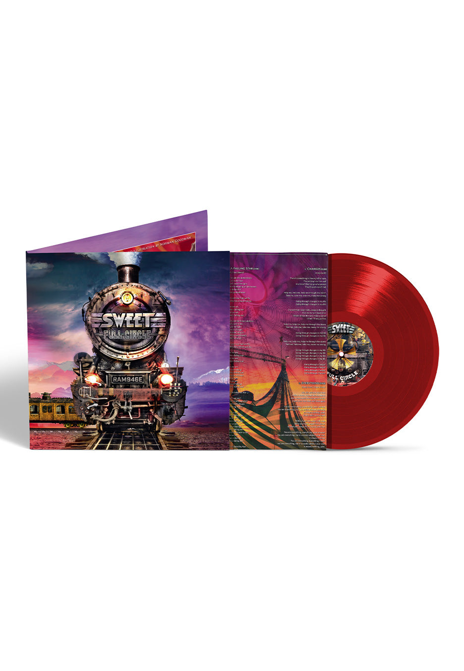 Sweet - Full Circle Ltd. Red - Colored Vinyl Clearance New Arrival