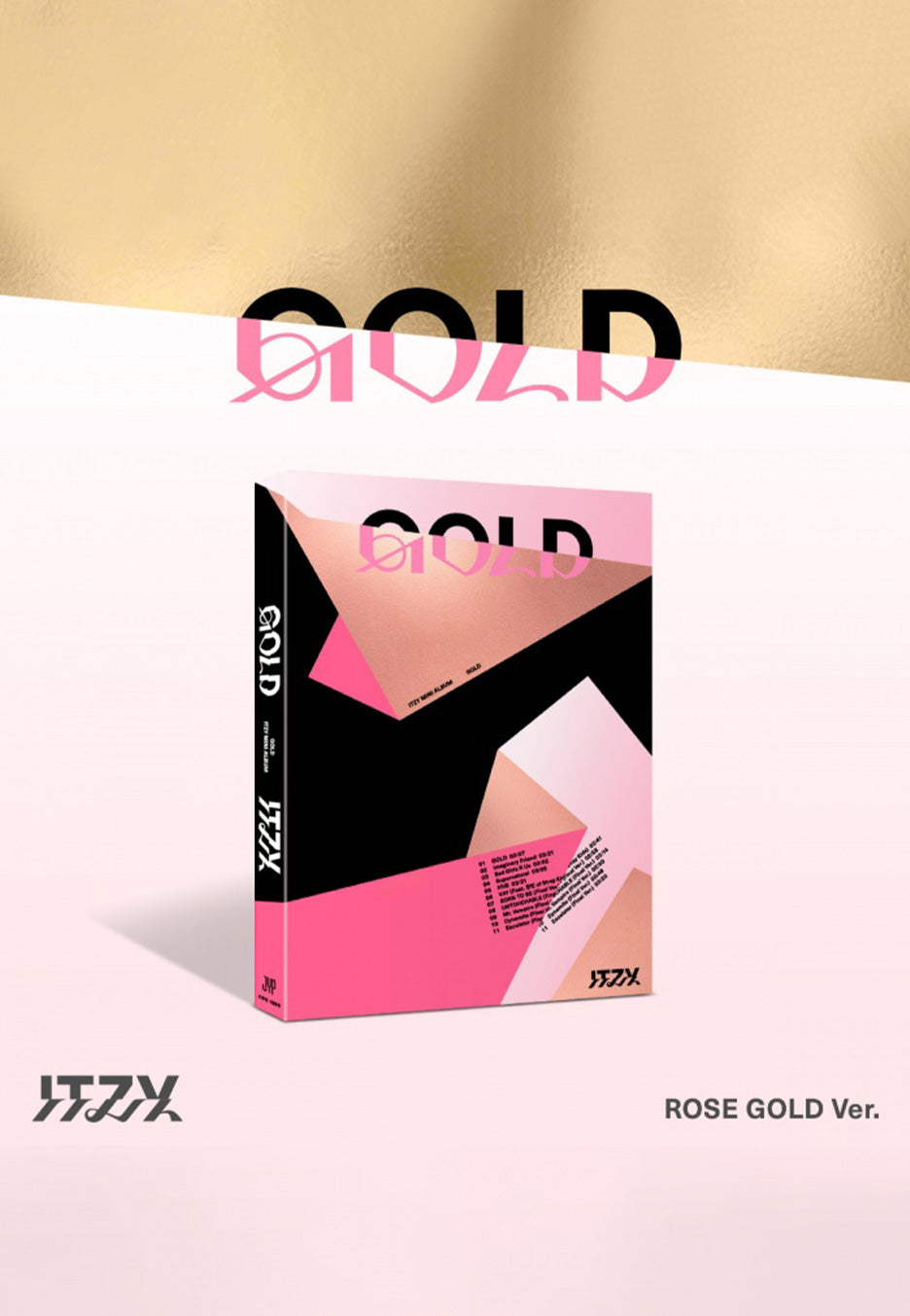 ITZY - Gold (Rose Gold Version) - CD Cheap The Cheapest