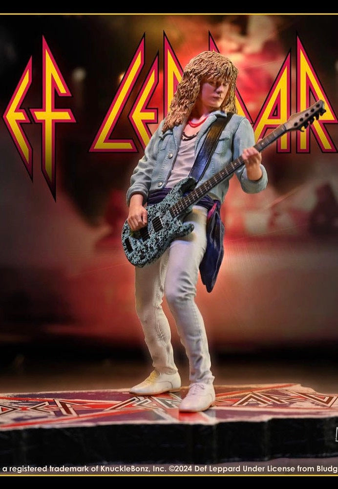 Def Leppard - Rick Savage Rock Iconz - Statue Clearance Best Store To Get