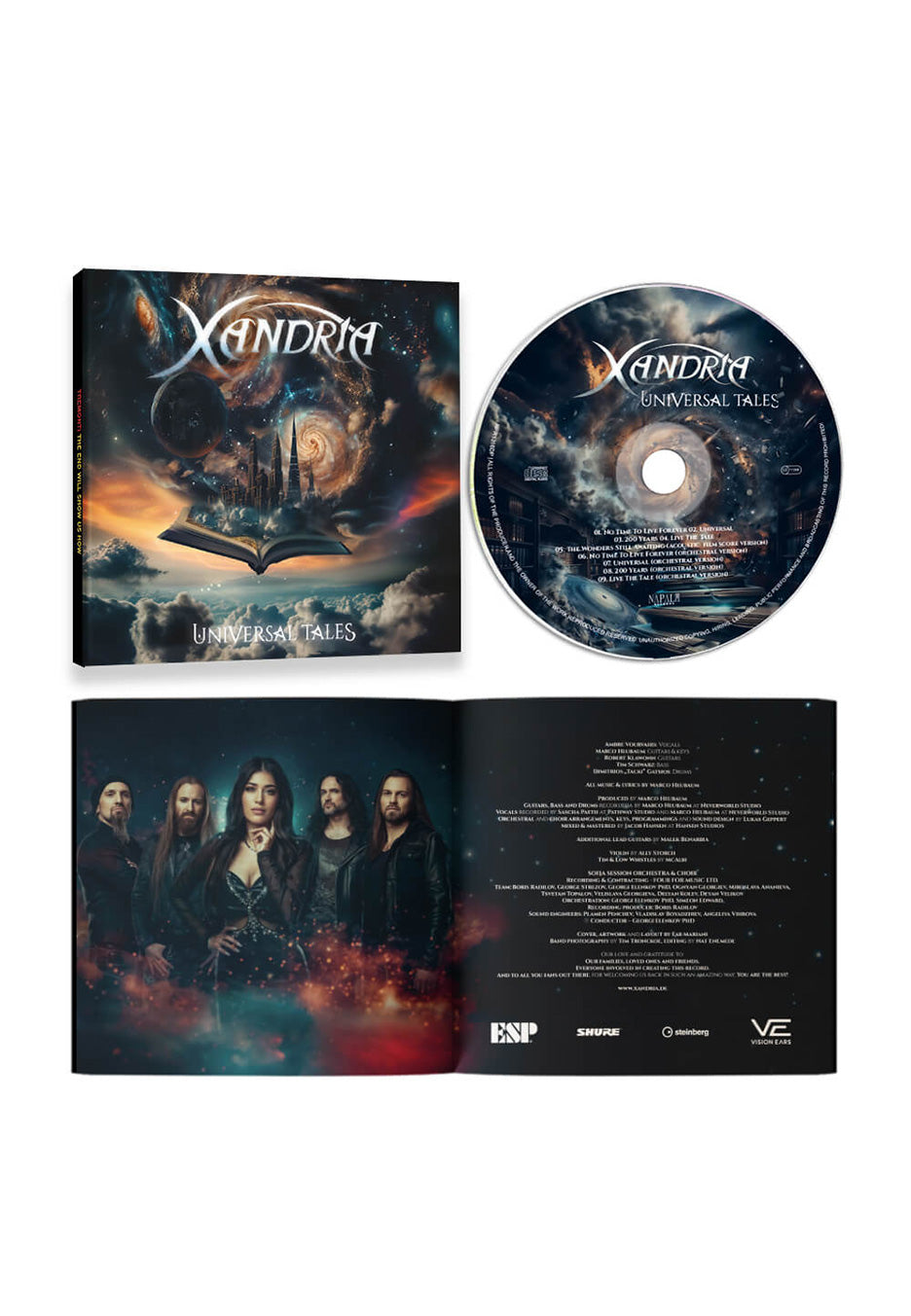 Xandria - Universal Tales - Digipak CD Store Online