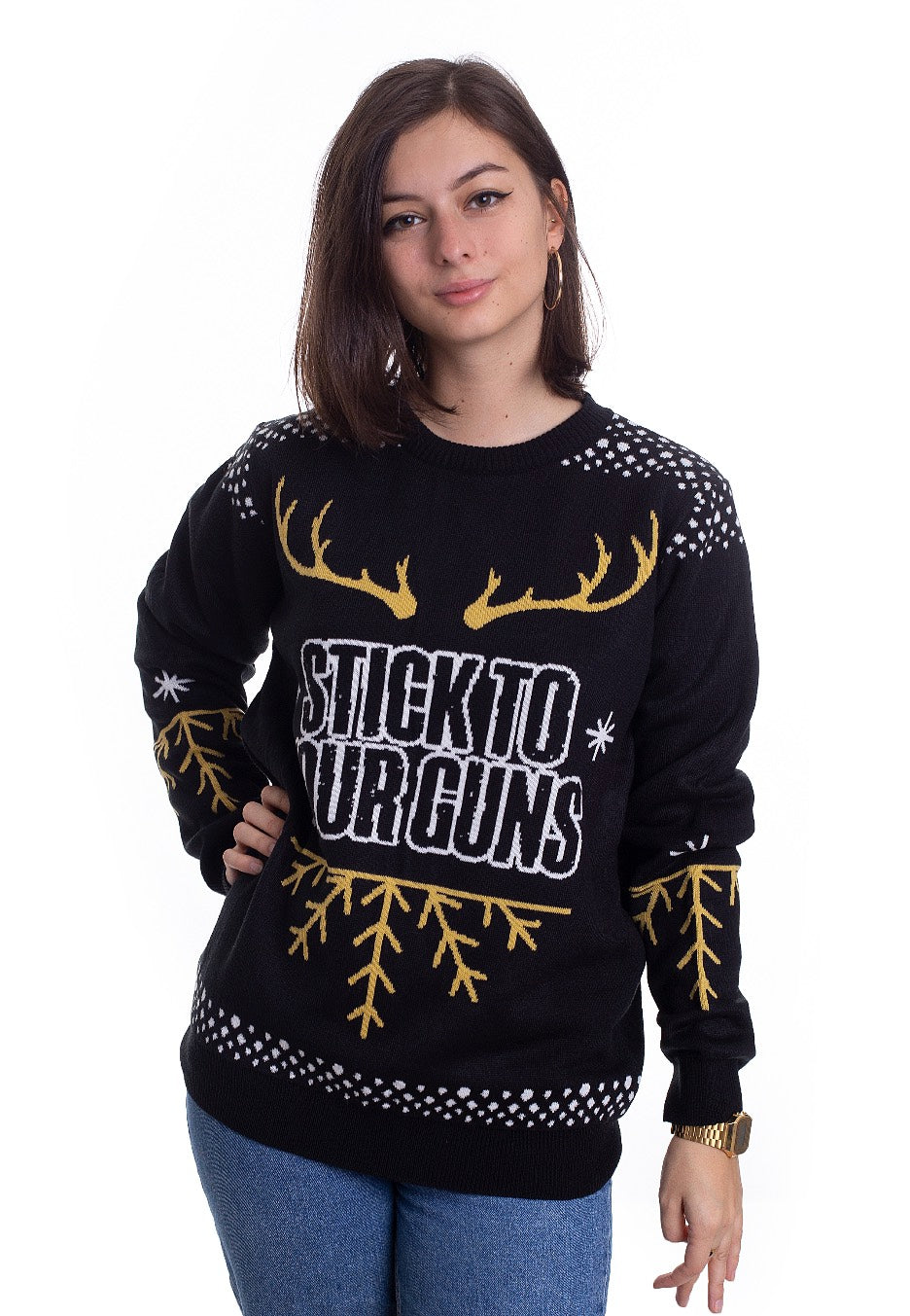 Stick To Your Guns - Doomed Limited Winter Knit - Pullover For Nice Online