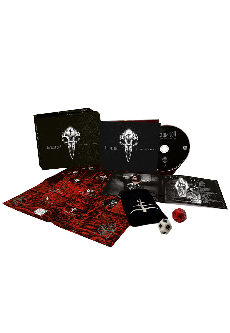 Lacuna Coil - Sleepless Empire Ltd. Deluxe - CD Boxset With Mastercard For Sale