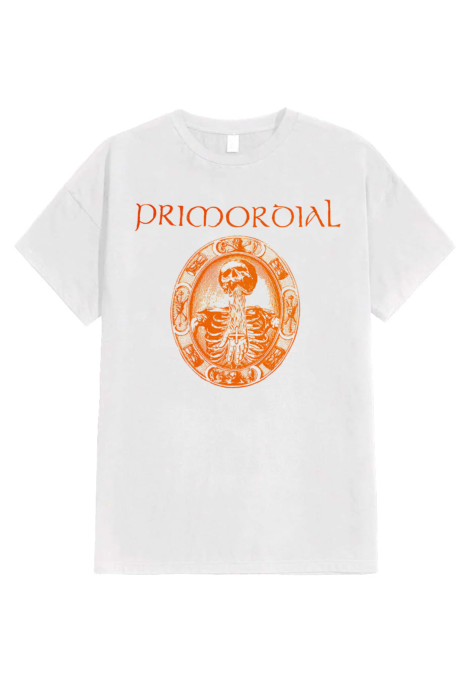 Primordial - Redemption At The Puritans Hand White - T-Shirt Buy Online Cheap Pice