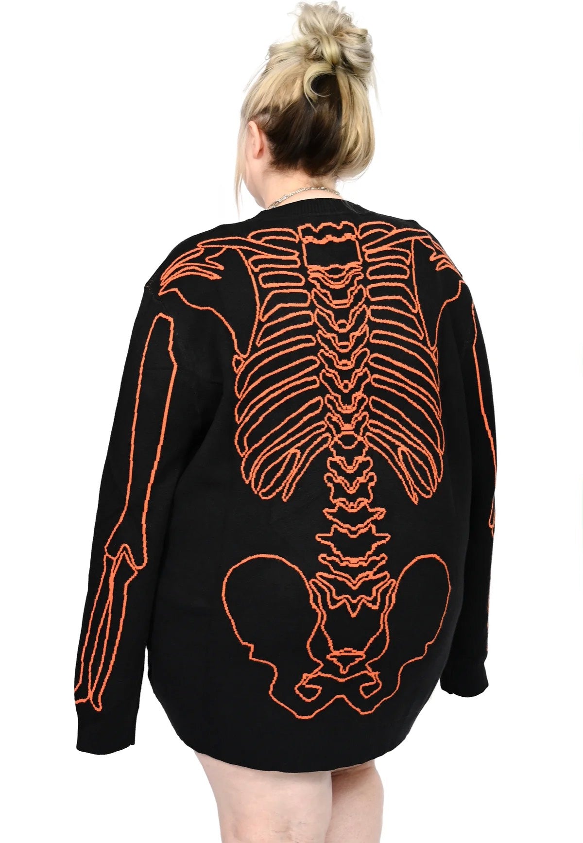 Foxblood - All Bones Skeleton Black/Orange - Dress With Credit Card Free Shipping