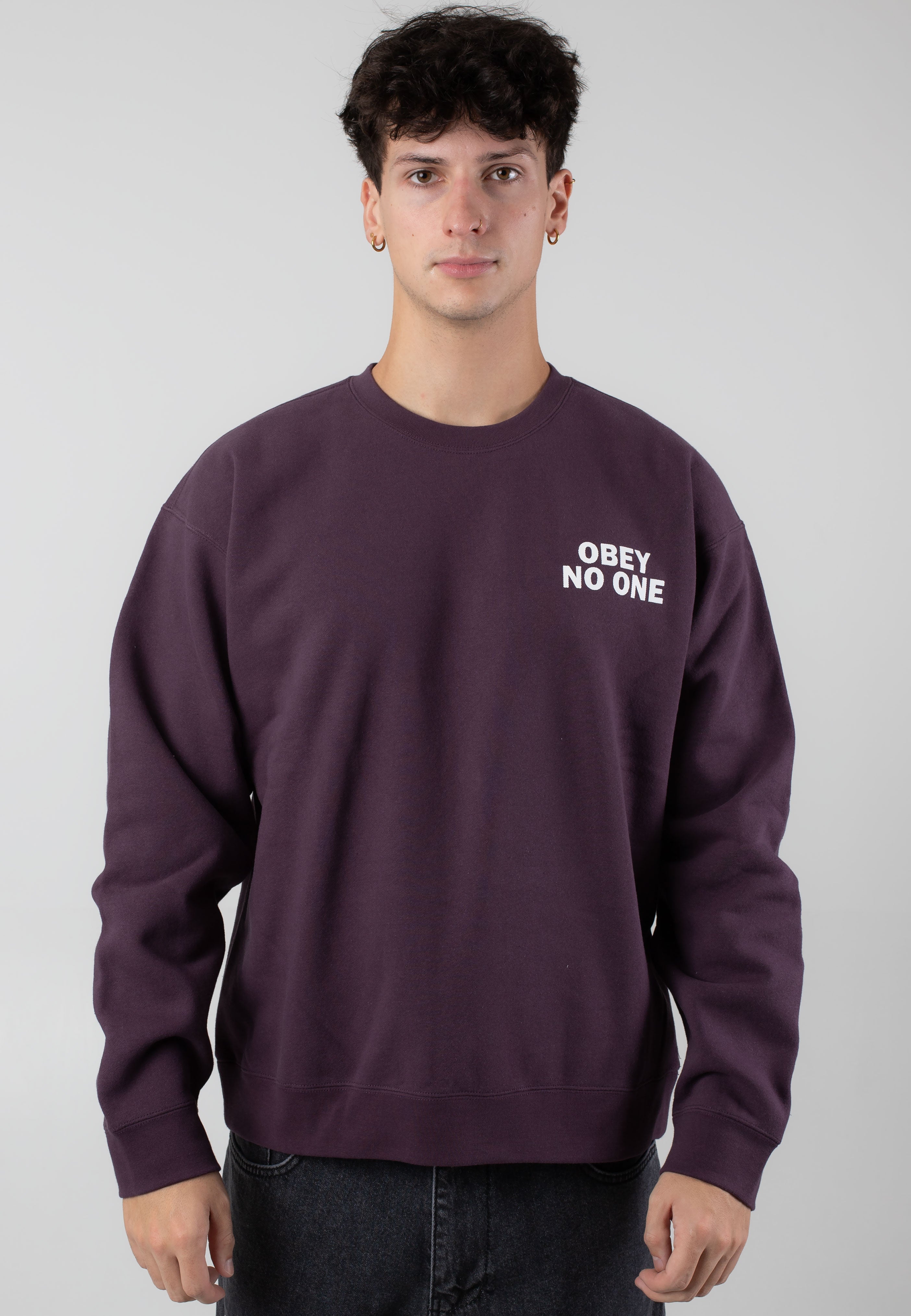 Obey - No One Plum Perfect - Sweater Clearance Fake