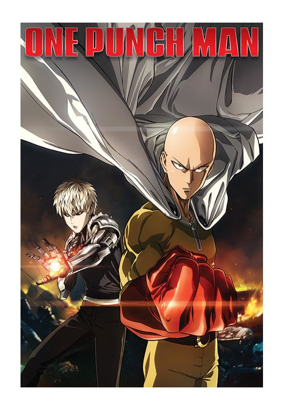 One Punch Man - Destruction - Poster Ebay