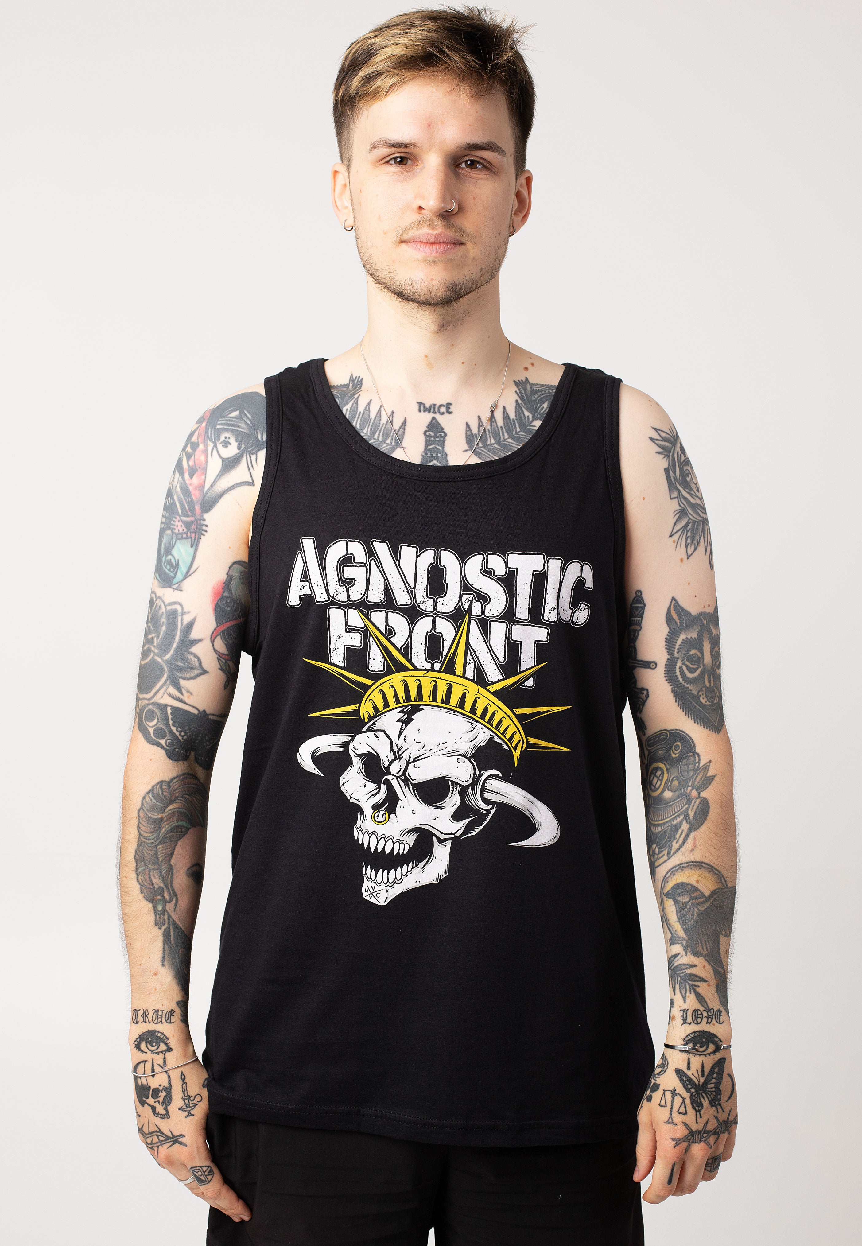 Agnostic Front - Skull Logo - Tank Official