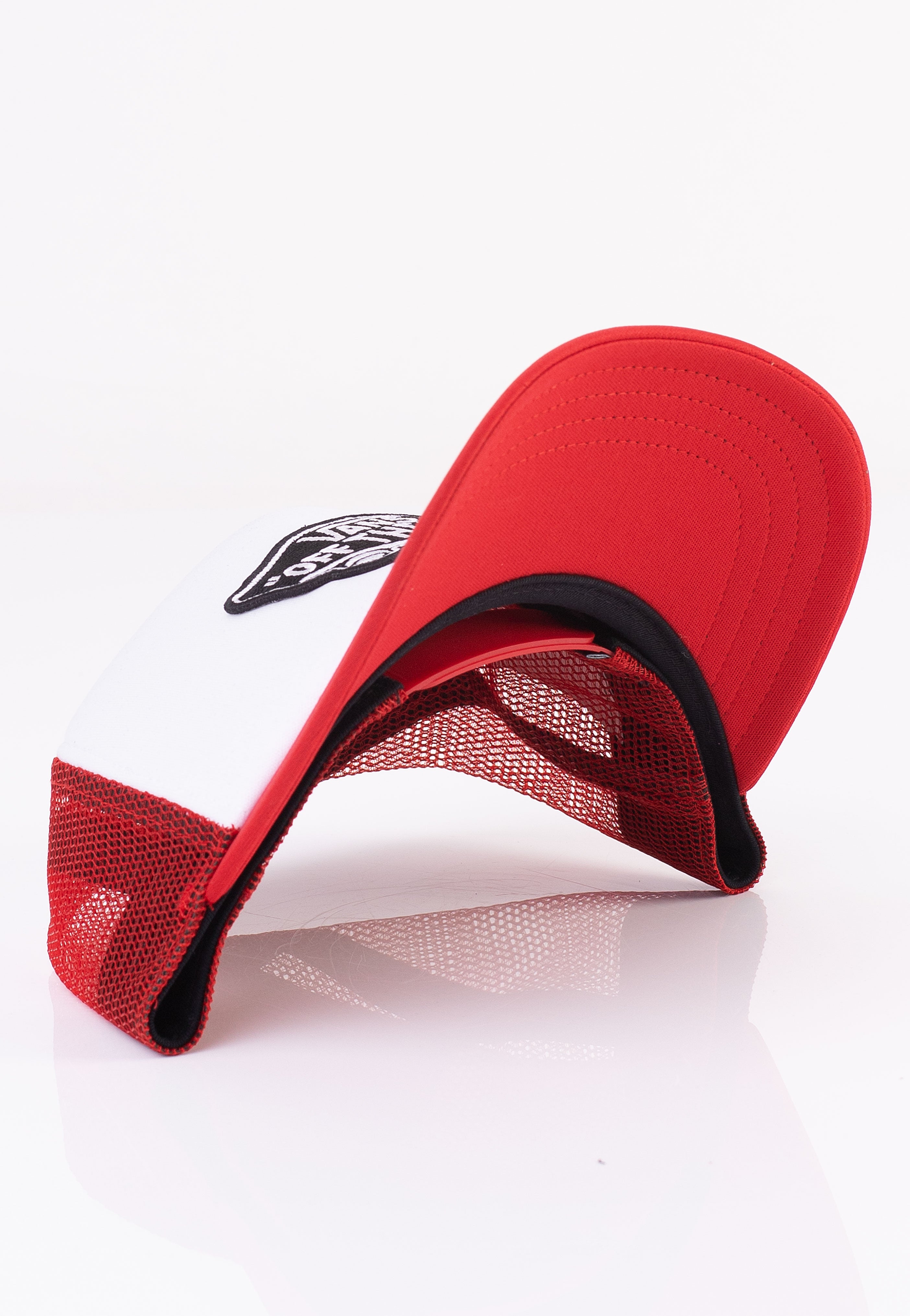 Vans - Classic Patch Curved Bill Racing Red - Cap Discount Visit New