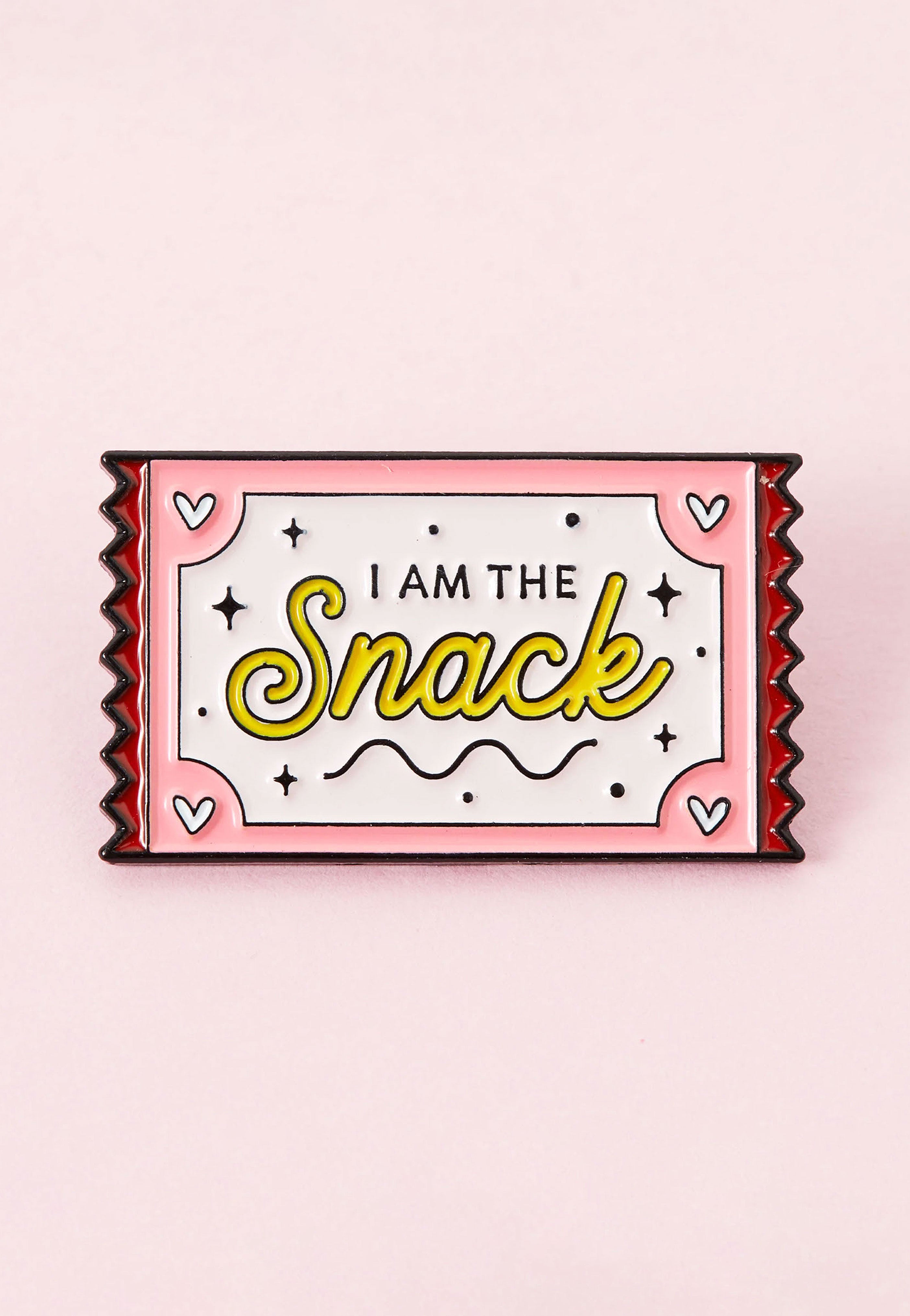 Punky Pins - I Am The Snack Enamel - Pin Discount 2025 Unisex