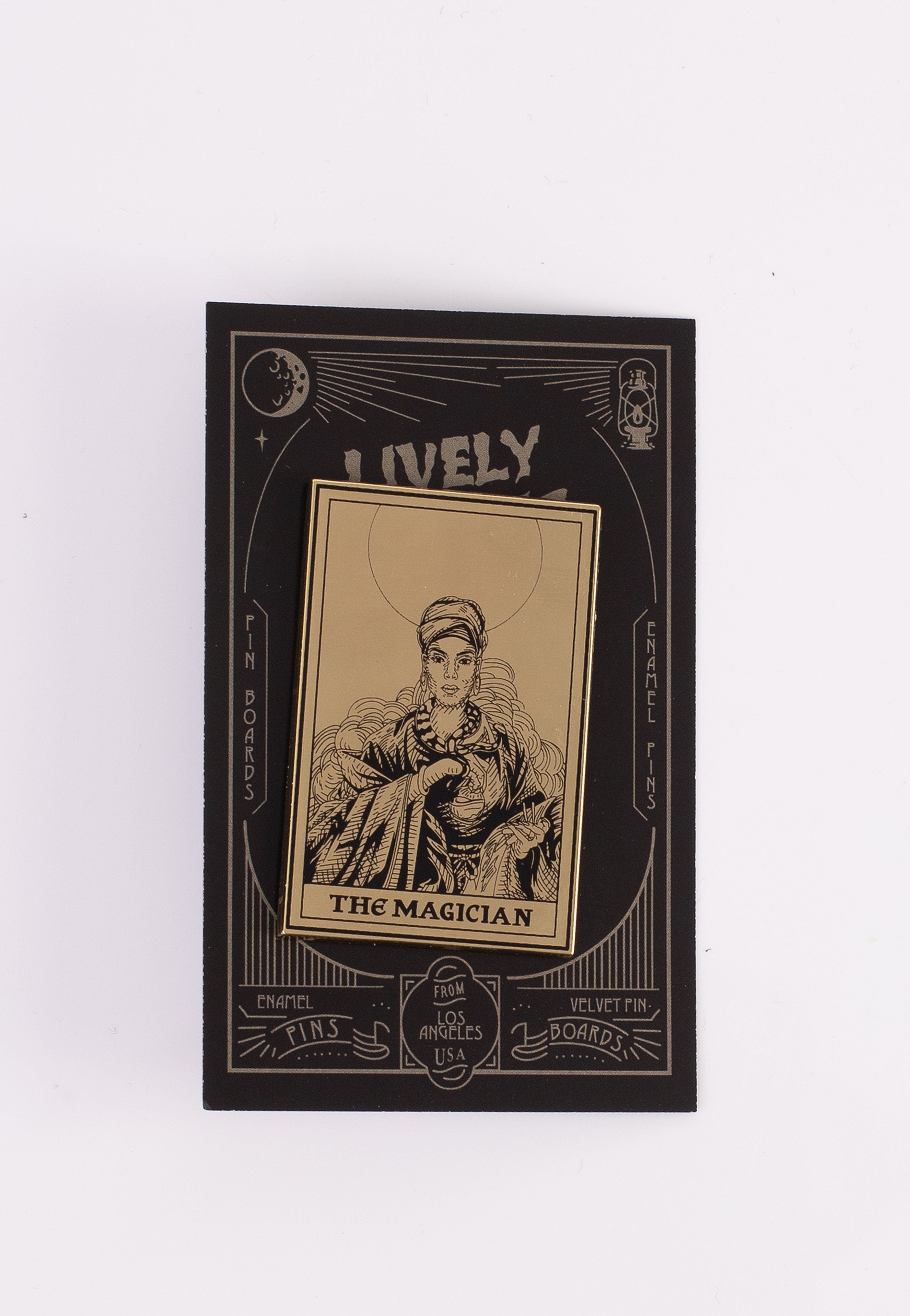 Lively Ghosts - The Magician Tarot Gold - Pin Sale Release Dates