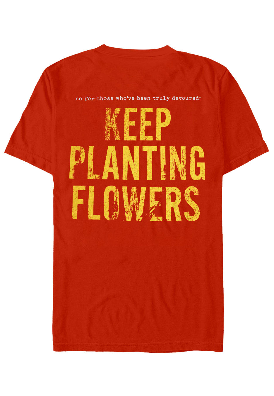 Stick To Your Guns - Keep Planting Globe Fire Red - T-Shirt Quality Free Shipping