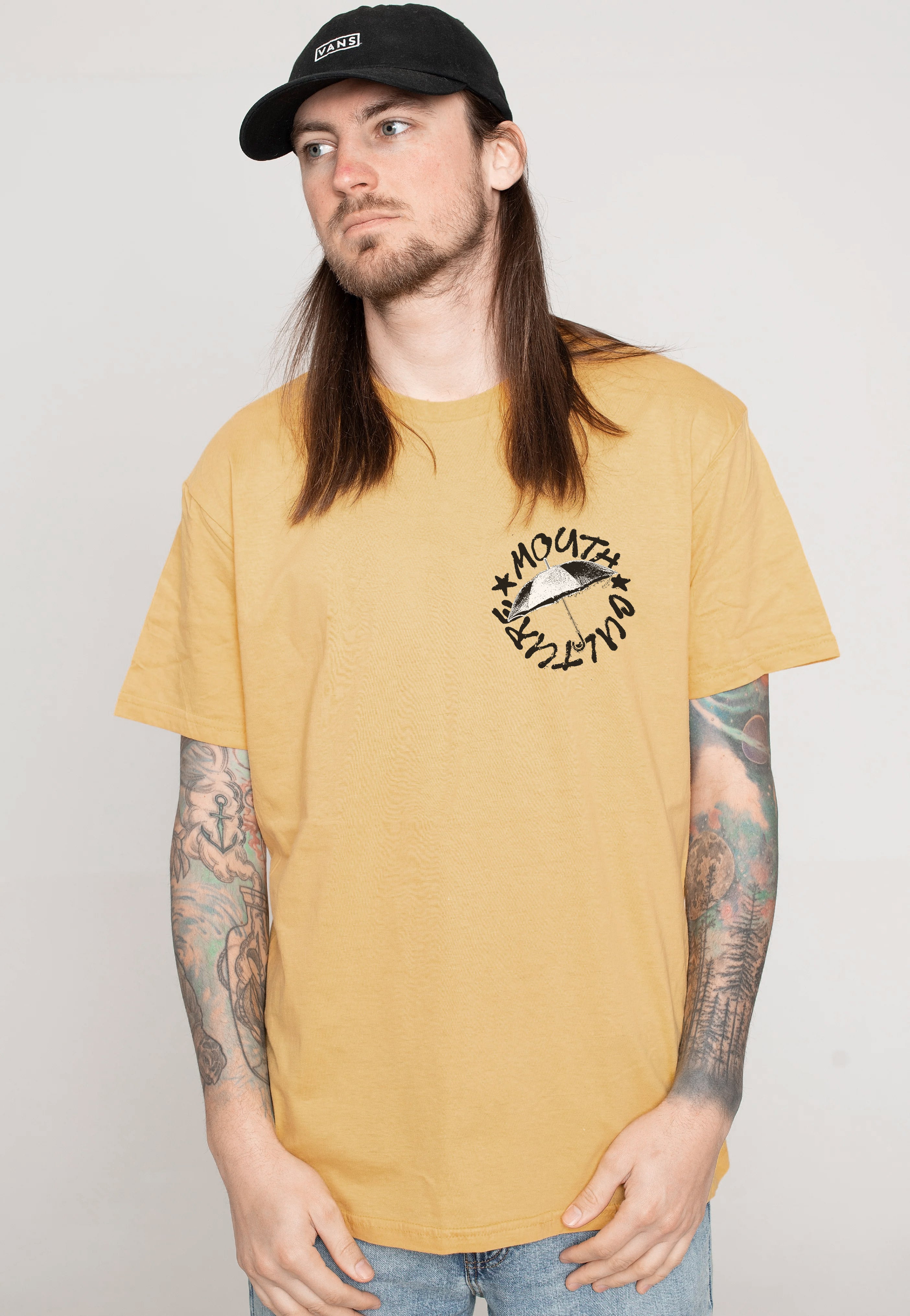 Mouth Culture - Umbrella Yellow - T-Shirt Free Shipping Cheap Online