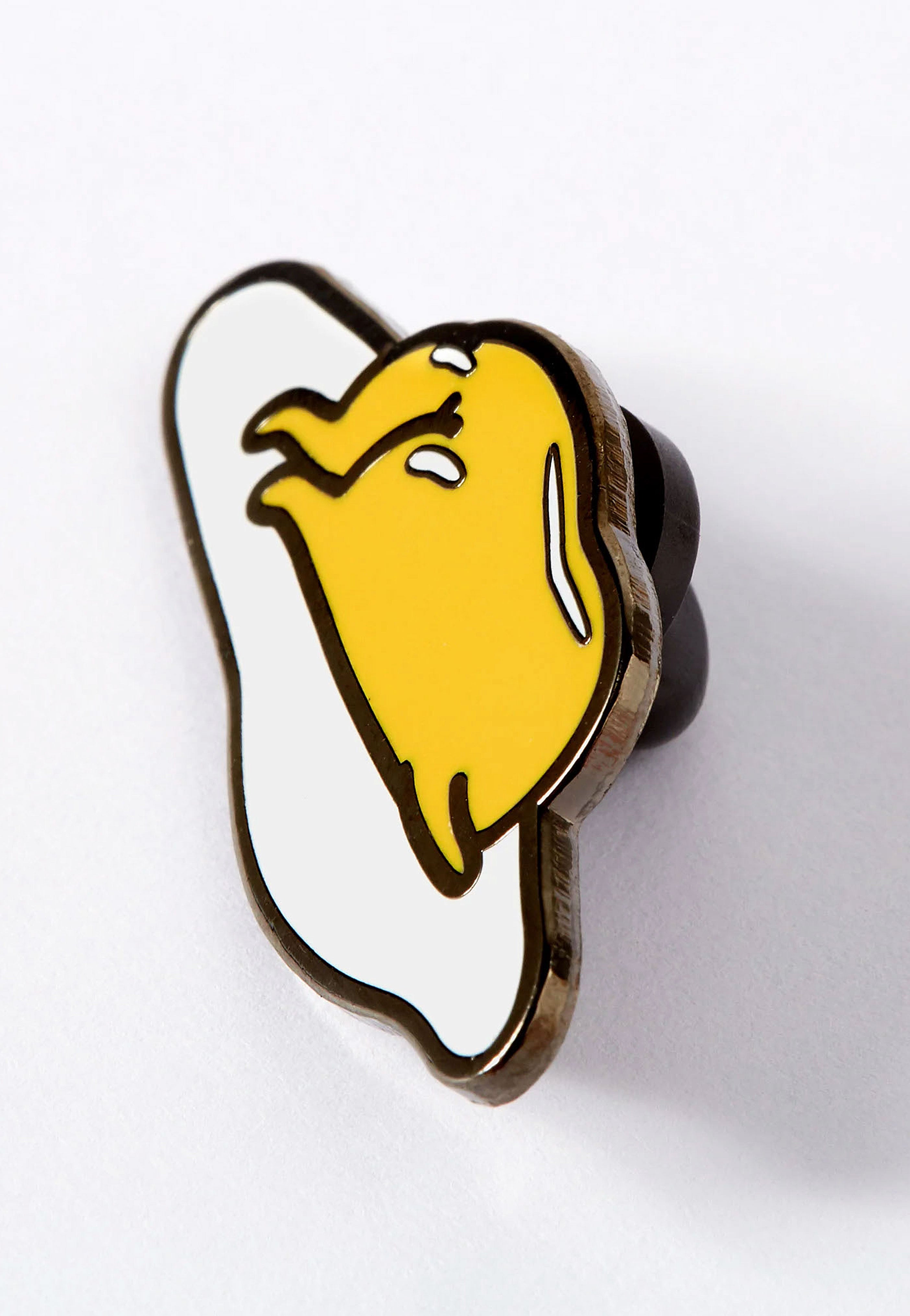 Punky Pins - Gudetama Sleepy Enamel - Pin Clearance With Credit Card