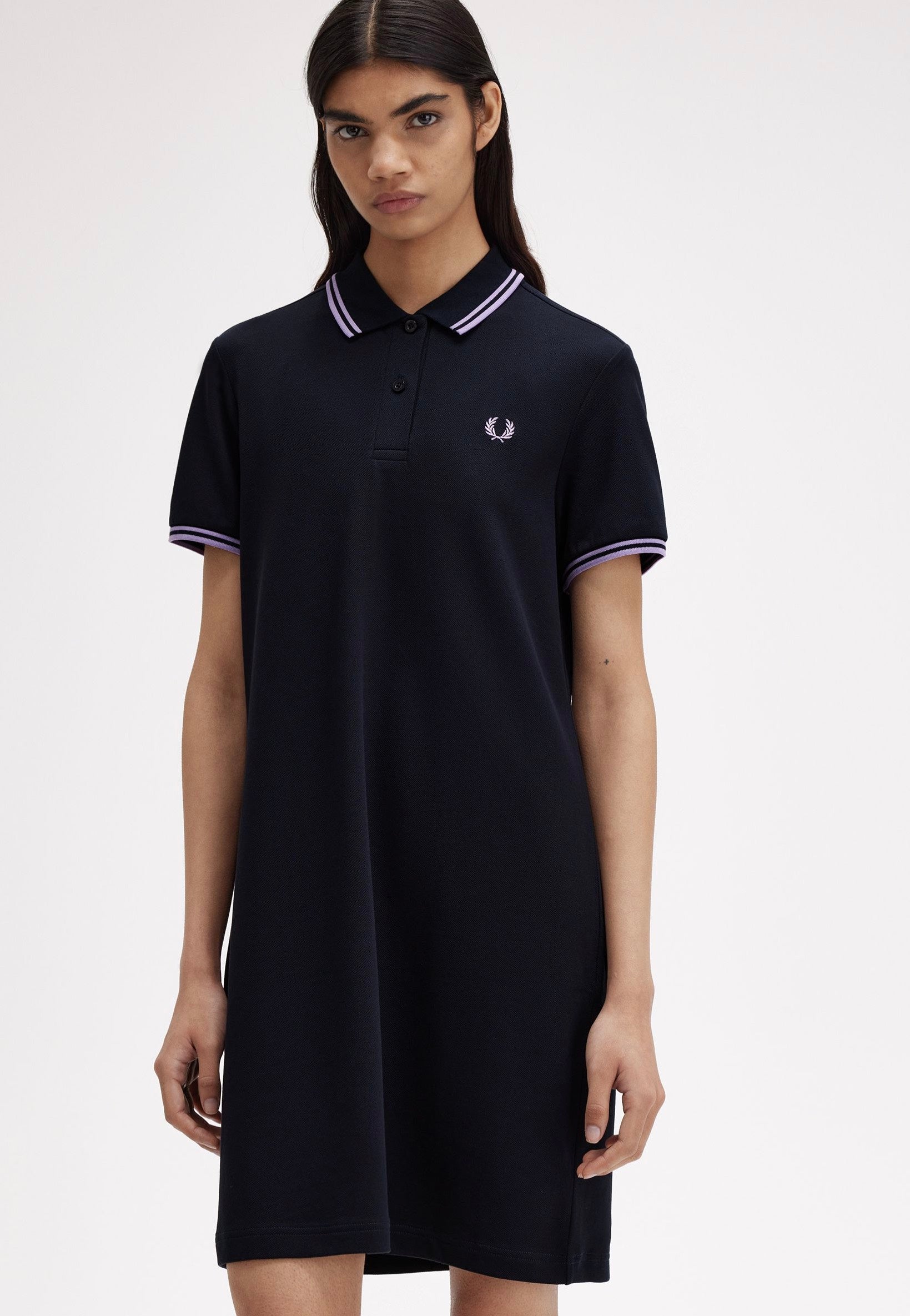 Fred Perry - Twin Tipped Navy/Ultra Violet/Ultra Violet - Dress Cheap Best Wholesale