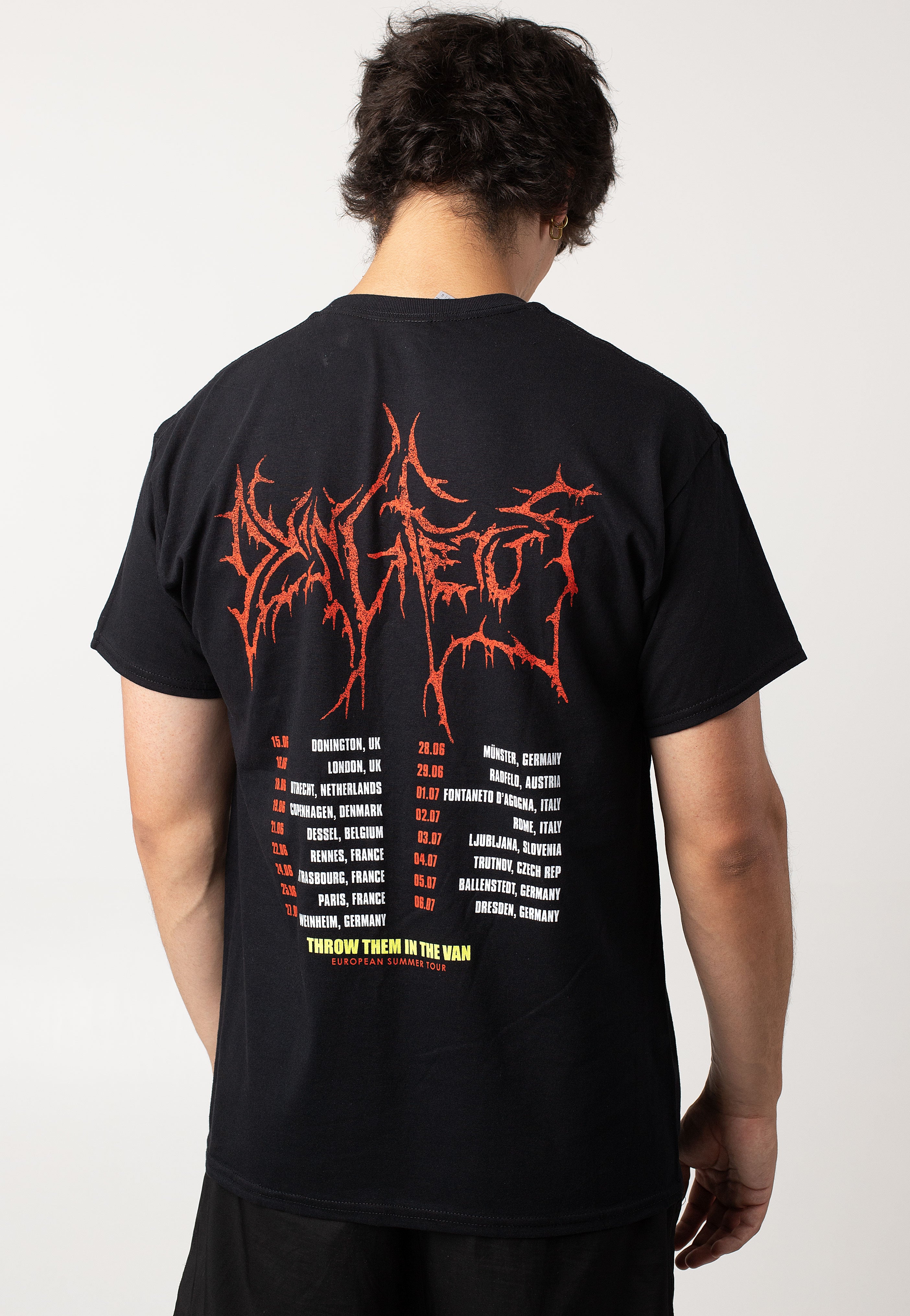 Dying Fetus - Throw Them In The Van Tour - T-Shirt Clearance Exclusive