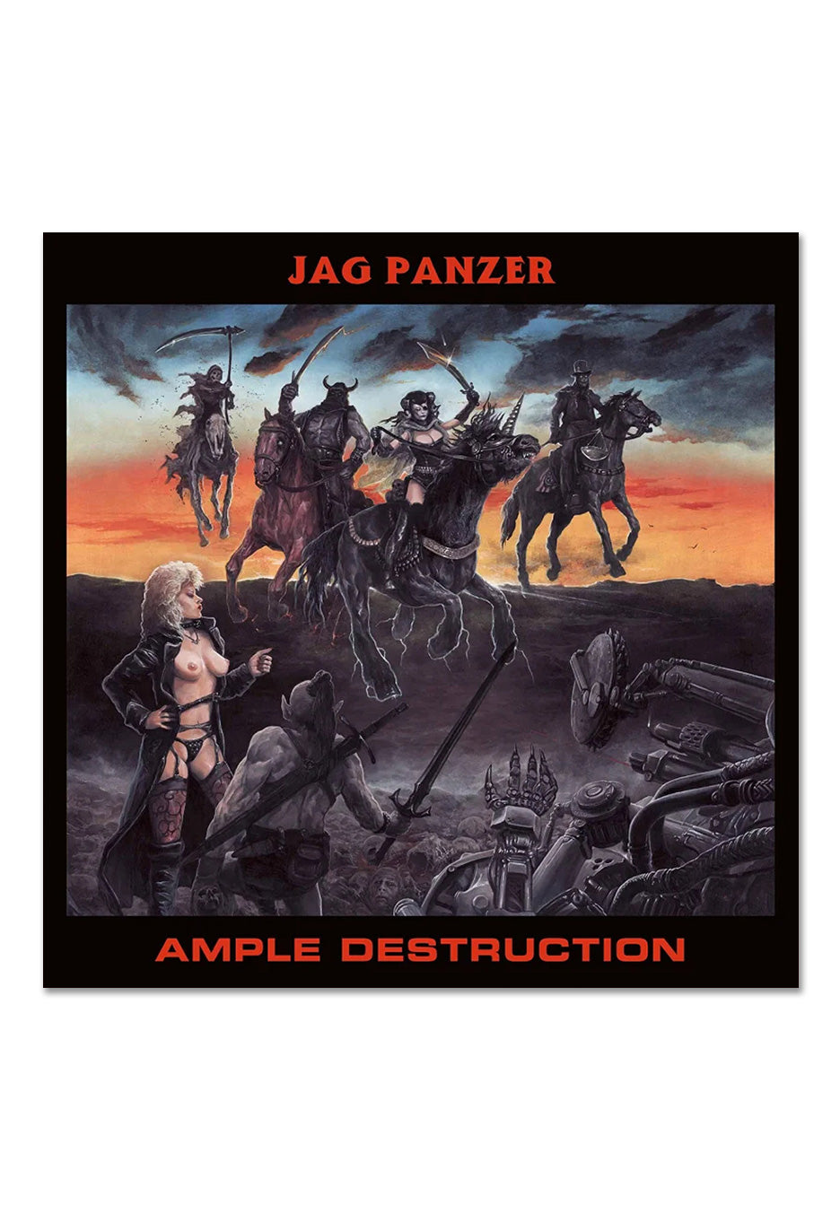 Jag Panzer - Ample Destruction - 2 Vinyl Buy Cheap Genuine