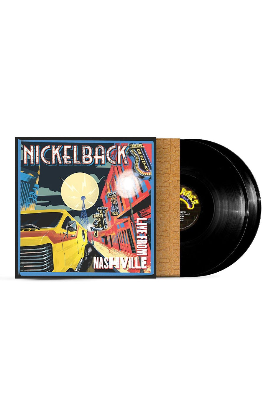 Nickelback - Live From Nashville - 2 Vinyl Order Cheap Pice