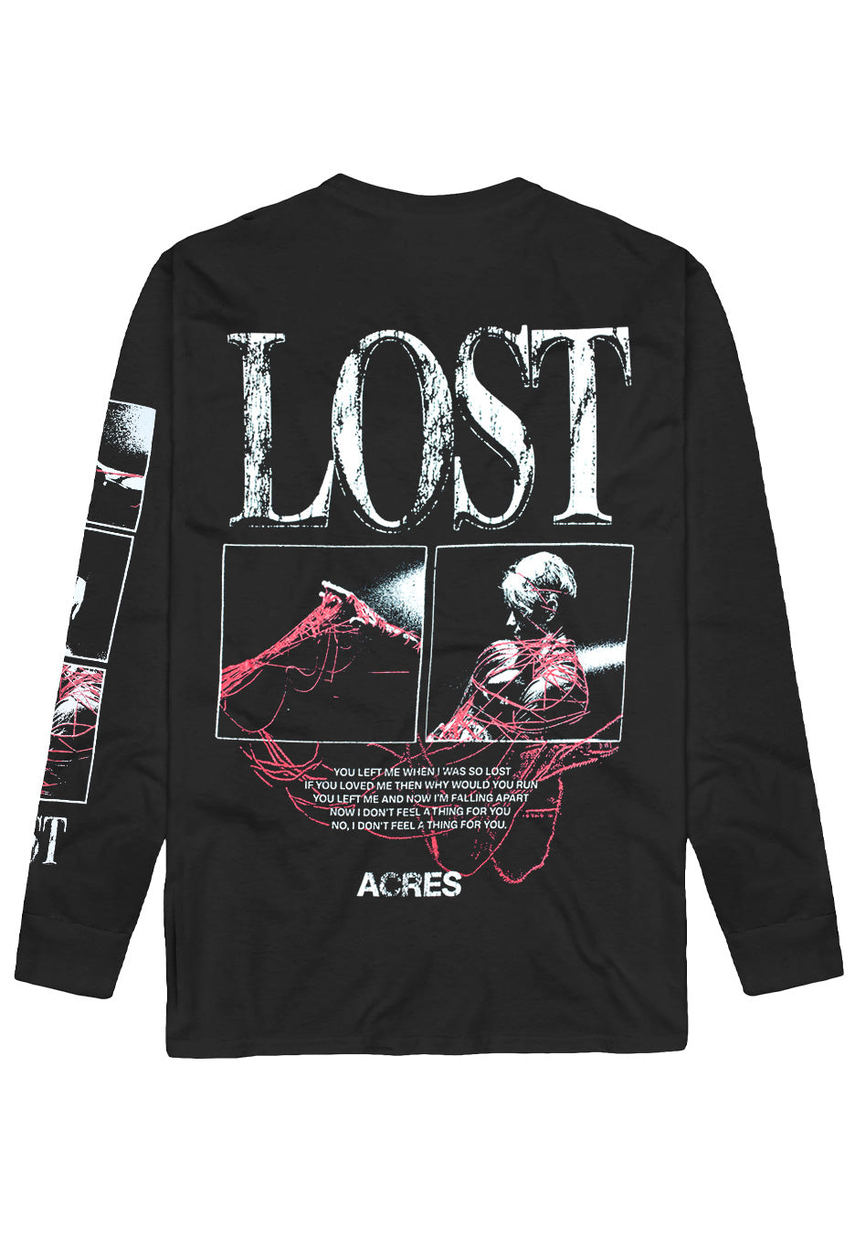 Acres - Lost - Longsleeve Official Site For Sale