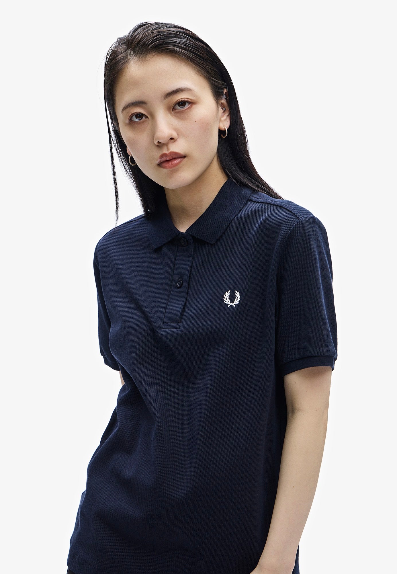 Fred Perry - Fred Perry Navy/White - Polo Free Shipping Visit