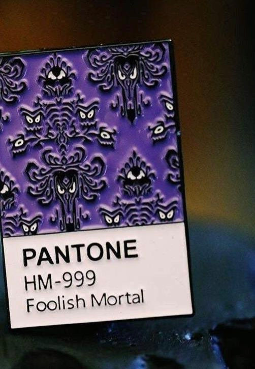 Lively Ghosts - Haunted Mansion Pantone - Pin Outlet Official