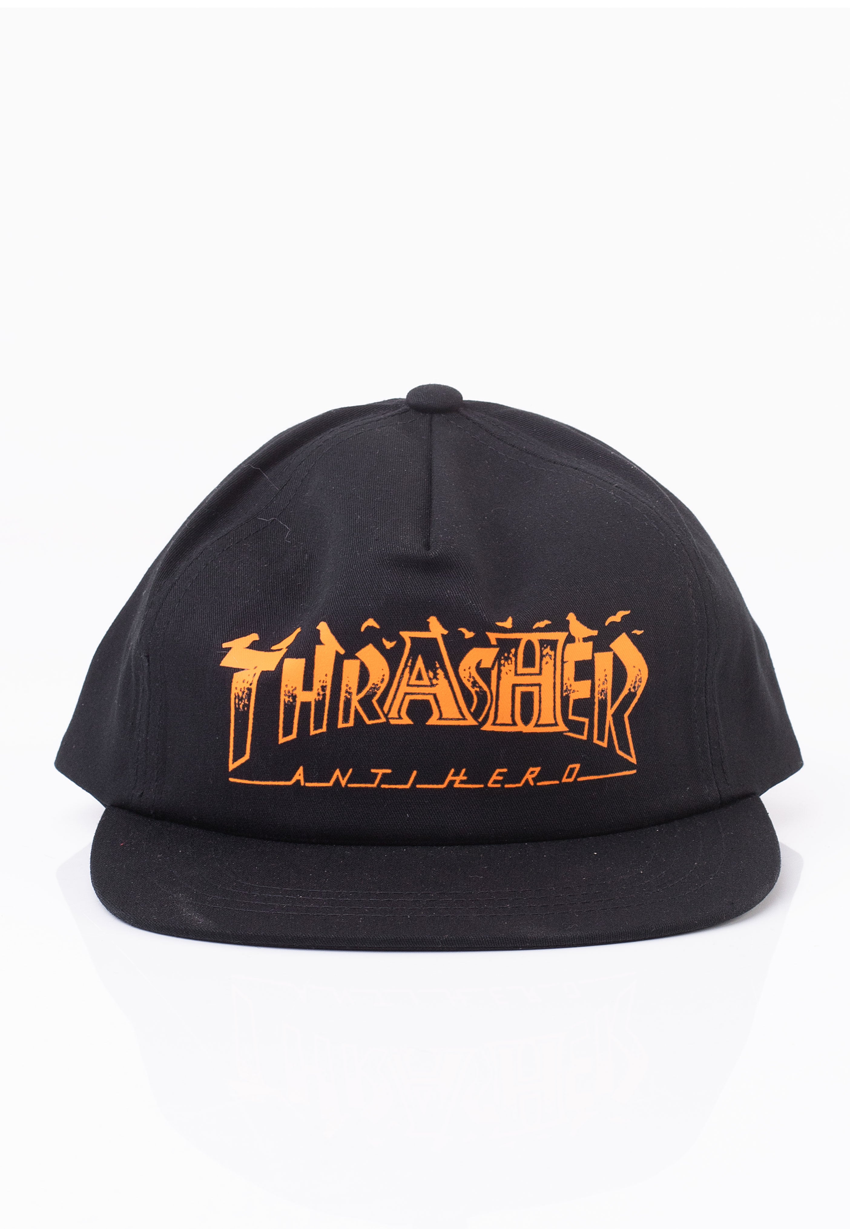 Thrasher x Antihero - Pigeon Mag Black - Cap Cheap Sale Reliable