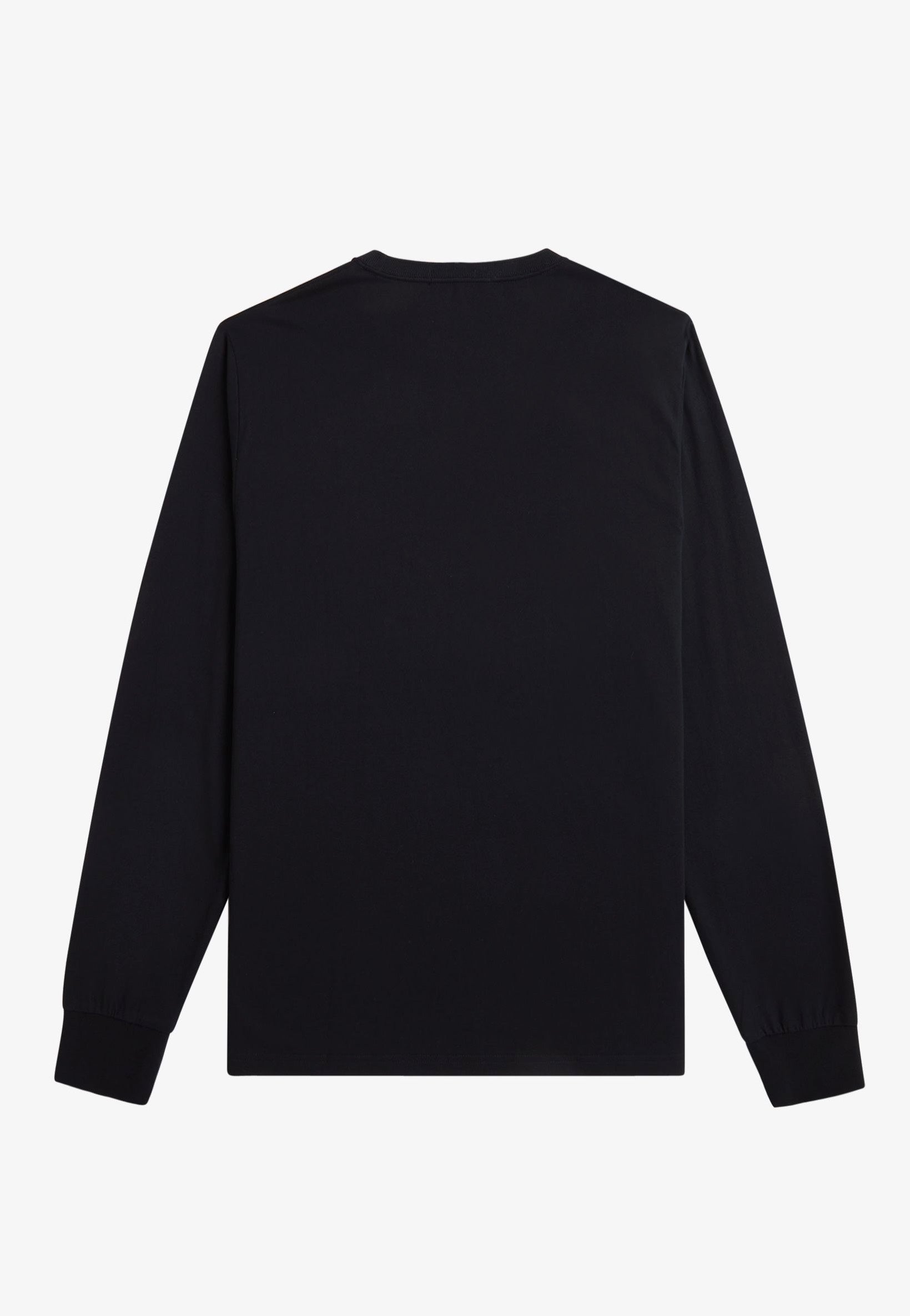 Fred Perry - Crew Neck Black - Longsleeve Clearance Wide Range Of