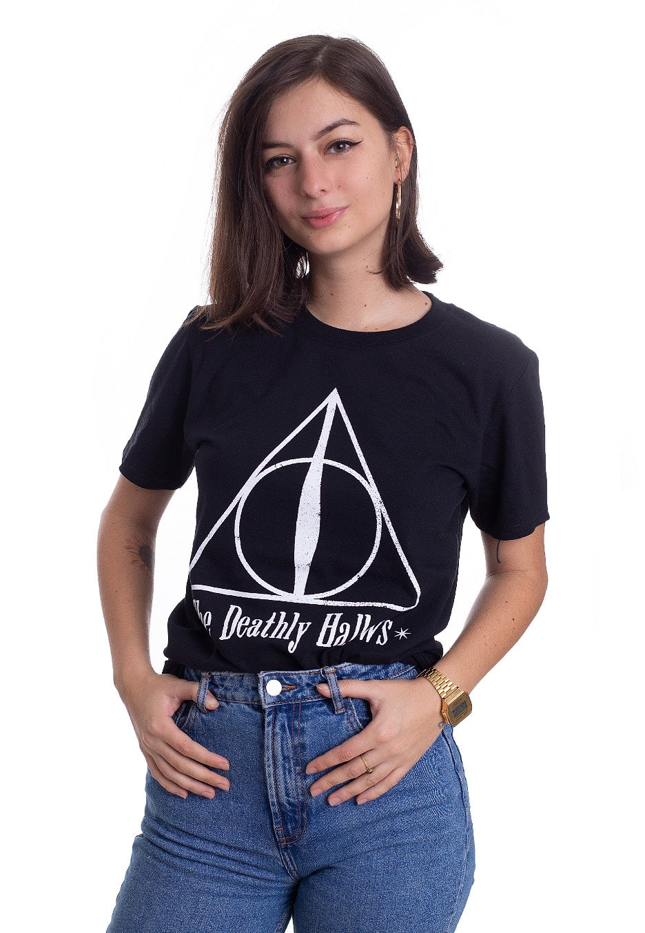 Harry Potter - The Deathly Hallows - T-Shirt Clearance Hot Sale