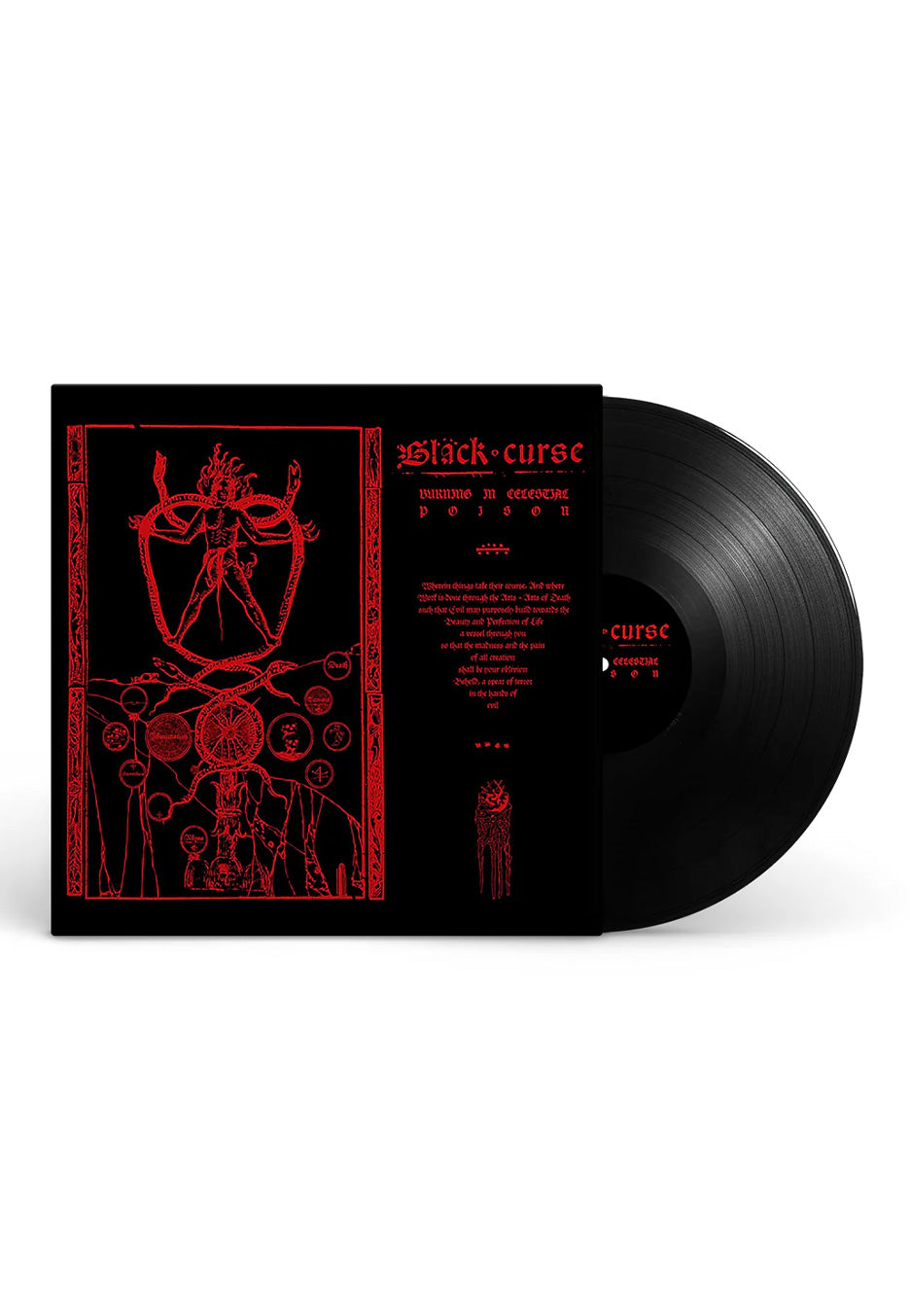 Black Curse - Burning In Celestial Poison - Vinyl Sale Ebay