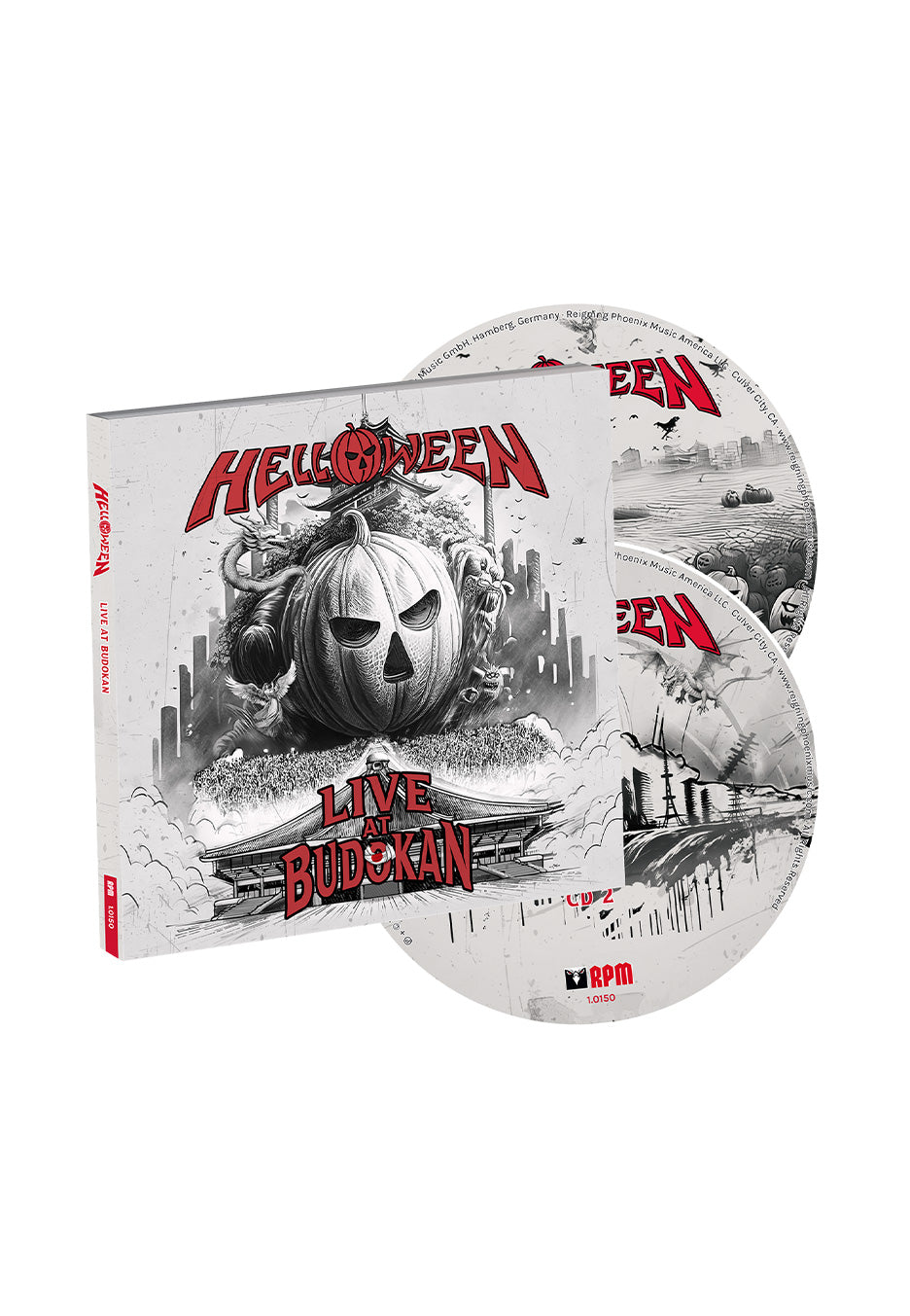 Helloween - Live At Budokan - 2 Digi CD Cheap Best Store To Get