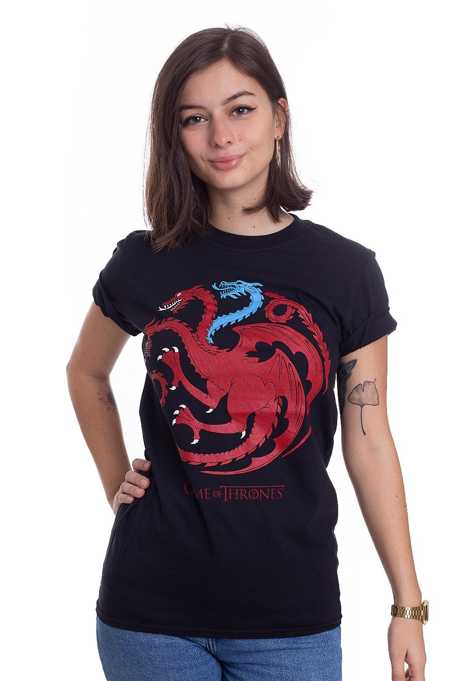 Game Of Thrones - Ice Dragon - T-Shirt Big Discount For Sale