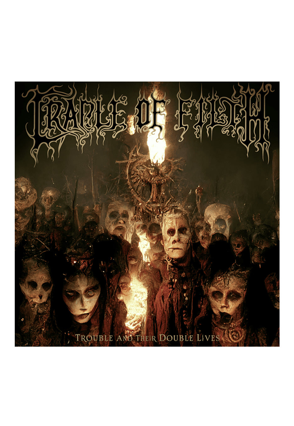 Cradle Of Filth - Trouble And Their Double Lives Silver - Colored 2 Vinyl 2025 Cheap Online