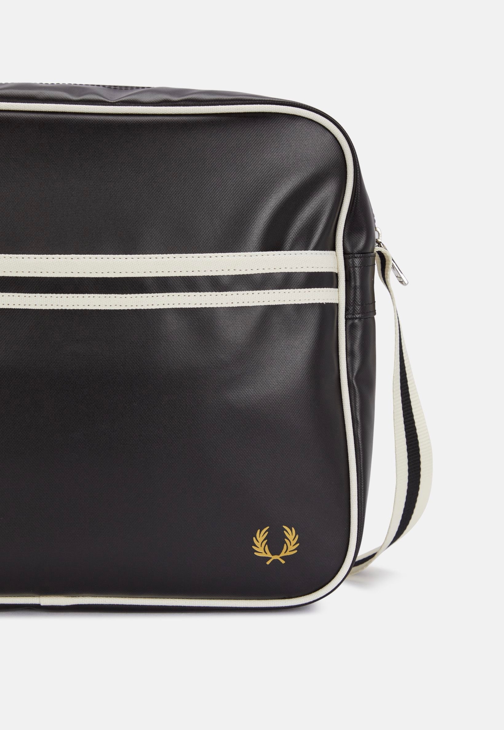 Fred Perry - Classic Shoulder Black/ Ecru - Bag Outlet The Cheapest