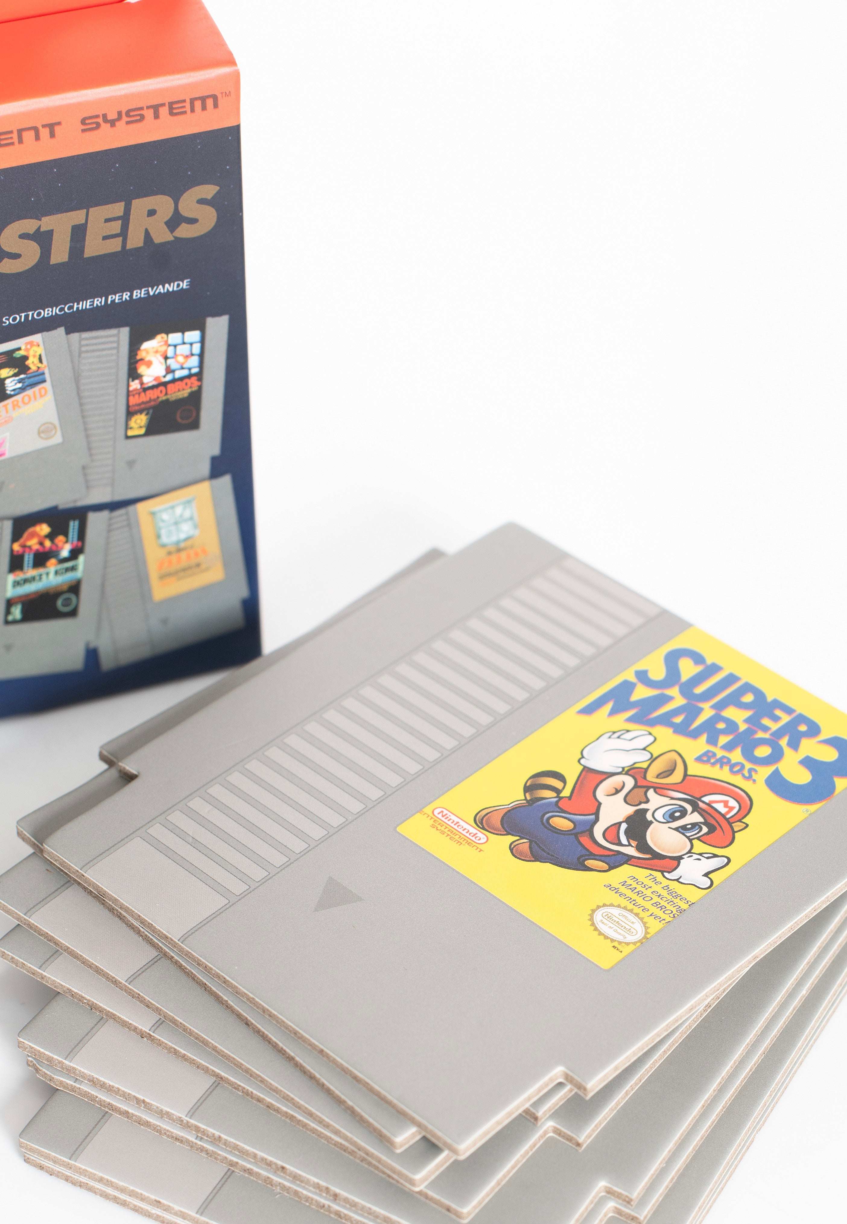 Nintendo - NES Cartridge Pack Of 8 - Coaster Shop Offer Online