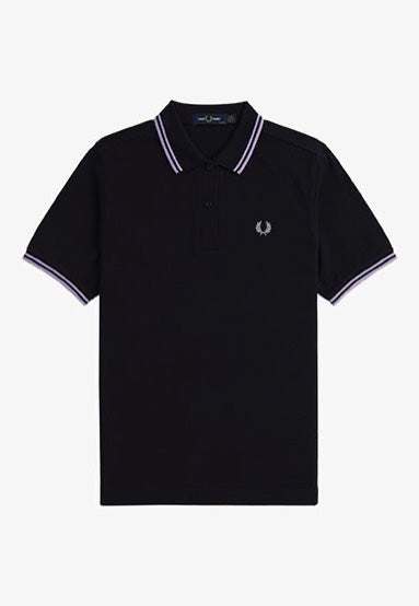 Fred Perry - Twin Tipped Navy/Ultra Violet/Ultra Violet - Polo Countdown Package Online