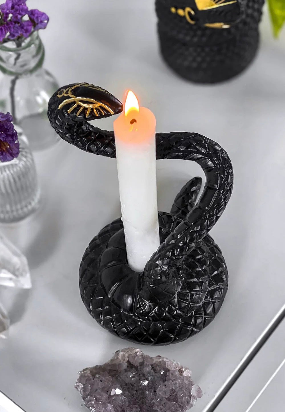 Killstar - Serpentina - Candleholder Wiki Cheap Pice