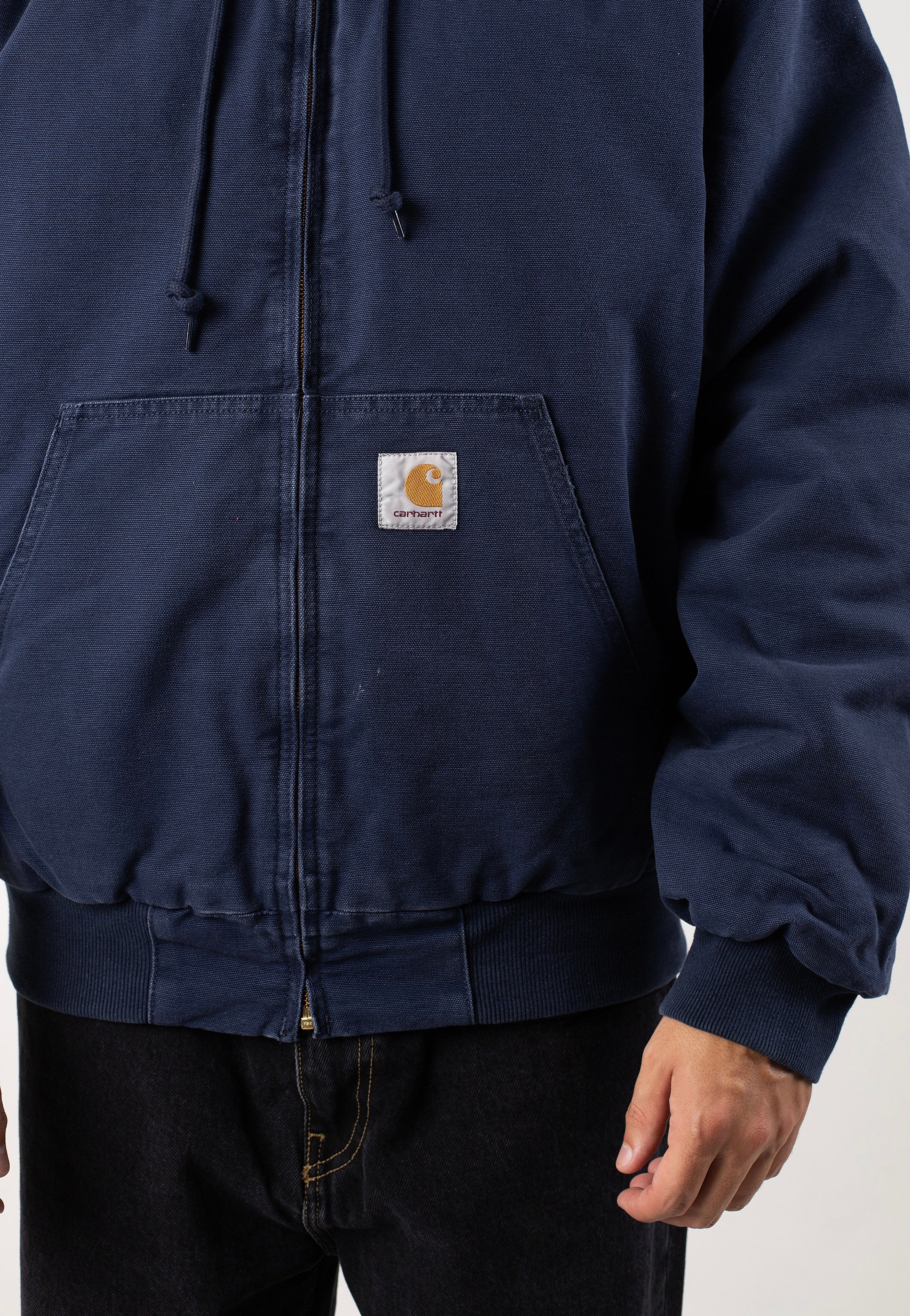 Carhartt WIP - Og Active Aged Canvas Air Force Blue - Jacket For Cheap