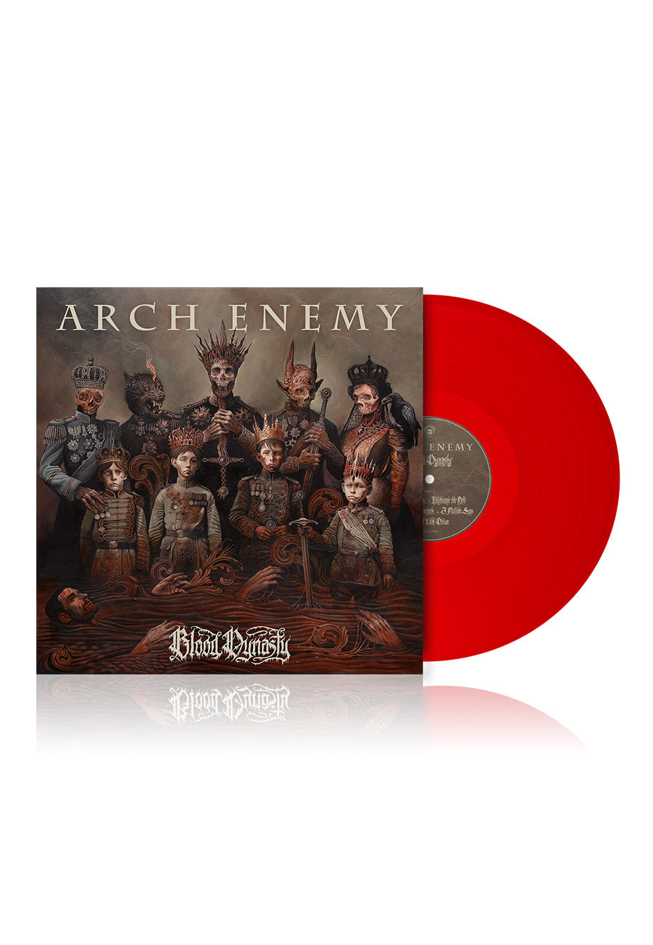 Arch Enemy - Blood Dynasty Ltd. Transparent Red - Colored Vinyl With Paypal Cheap Pice