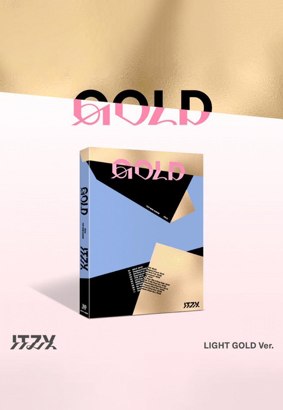 ITZY - Gold (Light Gold Version) - CD For Nice Cheap Price