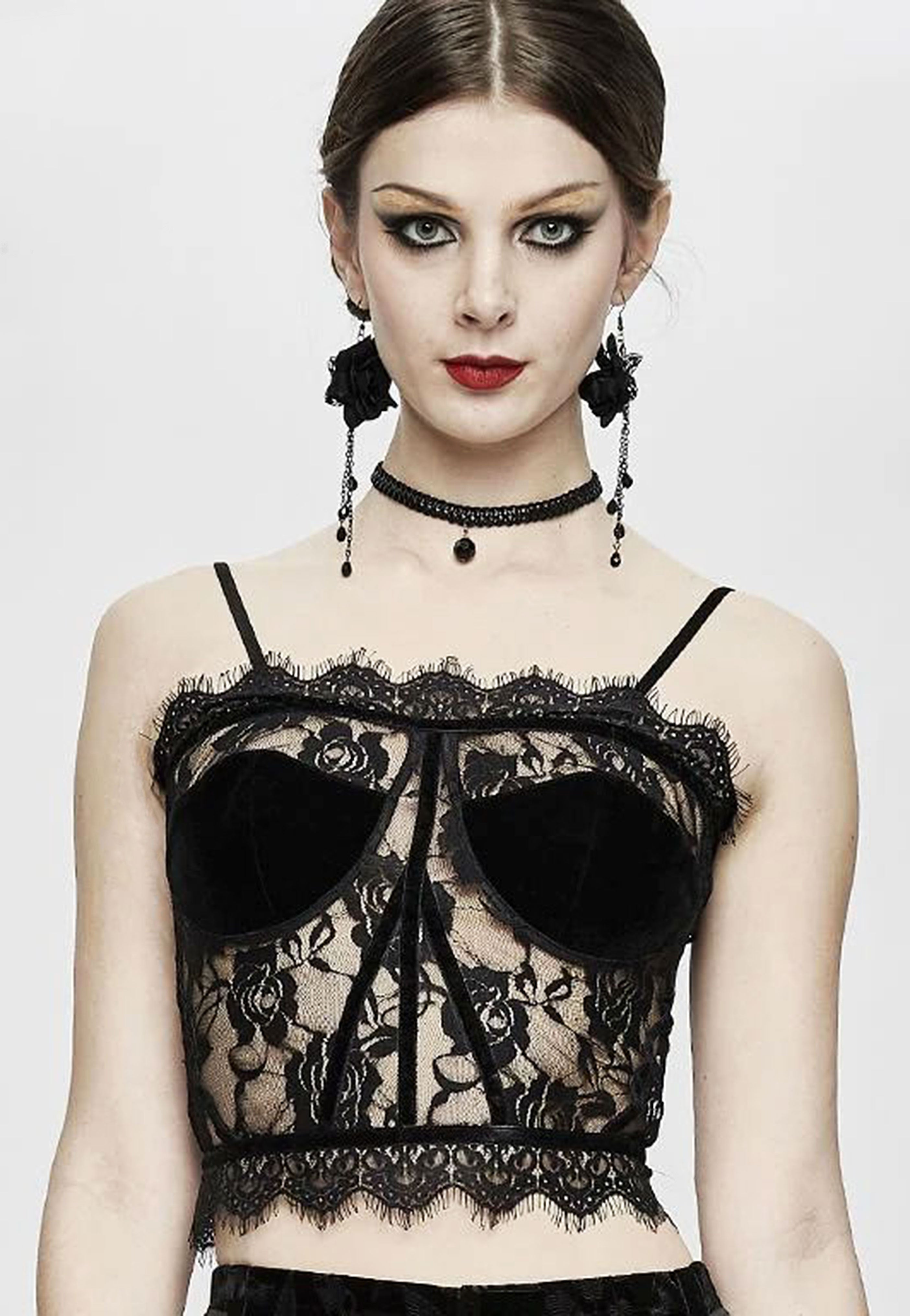 Devil Fashion - Lalena - Bralette Shop For Cheap Online