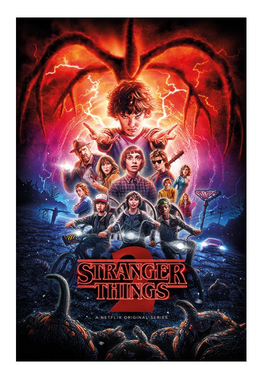 Stranger Things - One Sheet Season 2 Maxi - Poster Fashionable For Sale