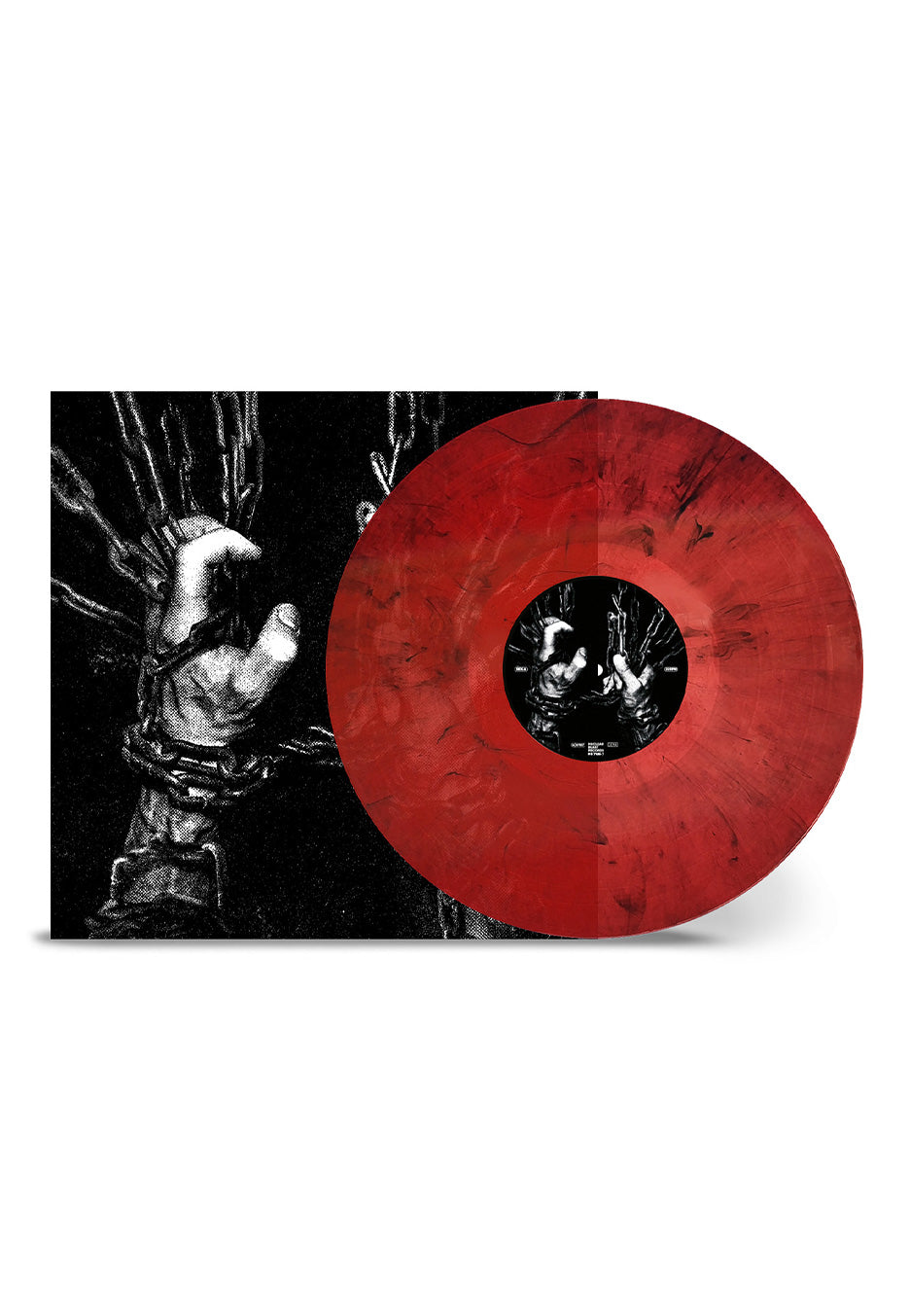 Neckbreakker - Within The Viscera Ltd. Transparent Red/ Black - Marbled Vinyl Clearance Manchester