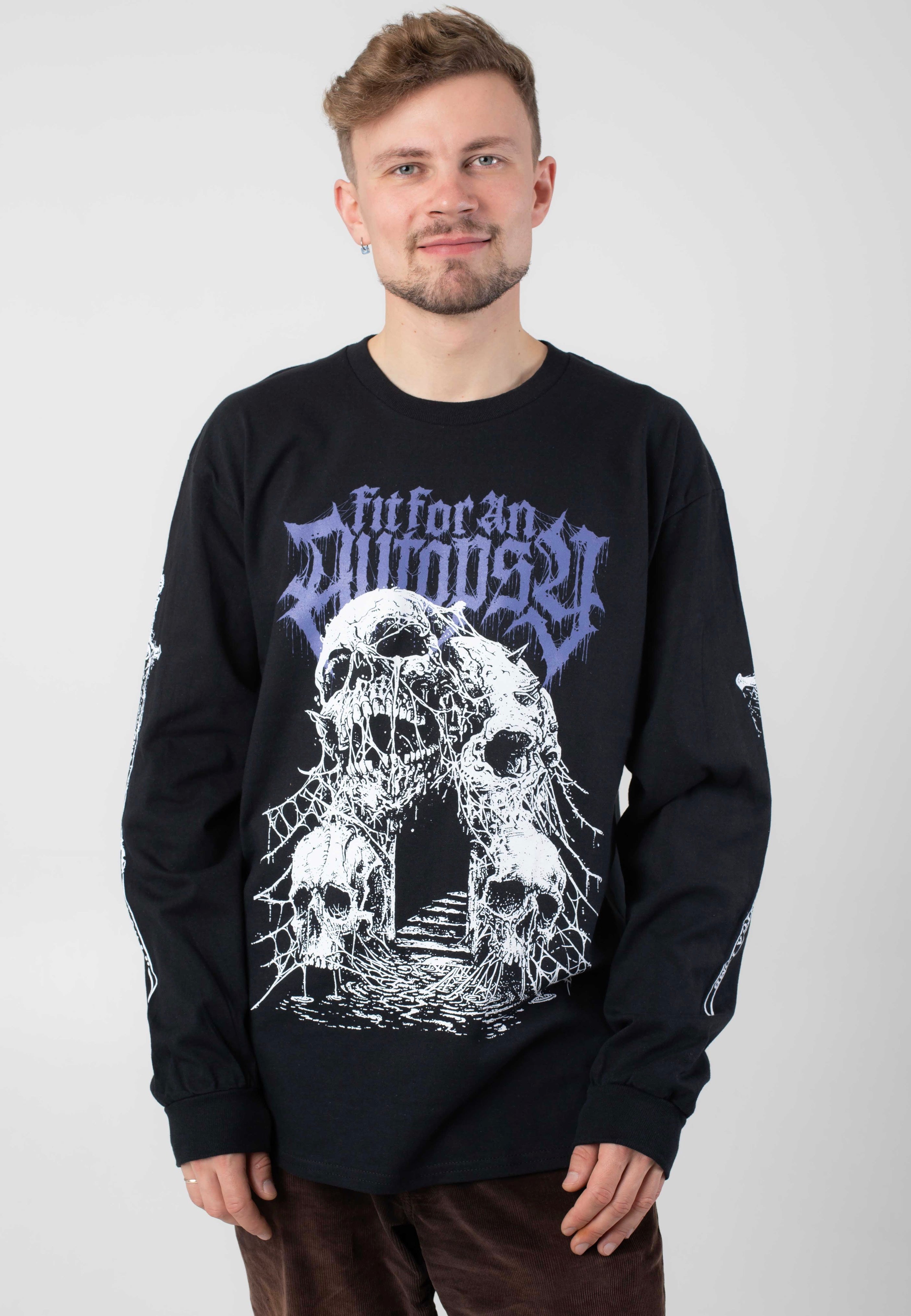 Fit For An Autopsy - Door Into A Tomb - Longsleeve Looking For Sale Online