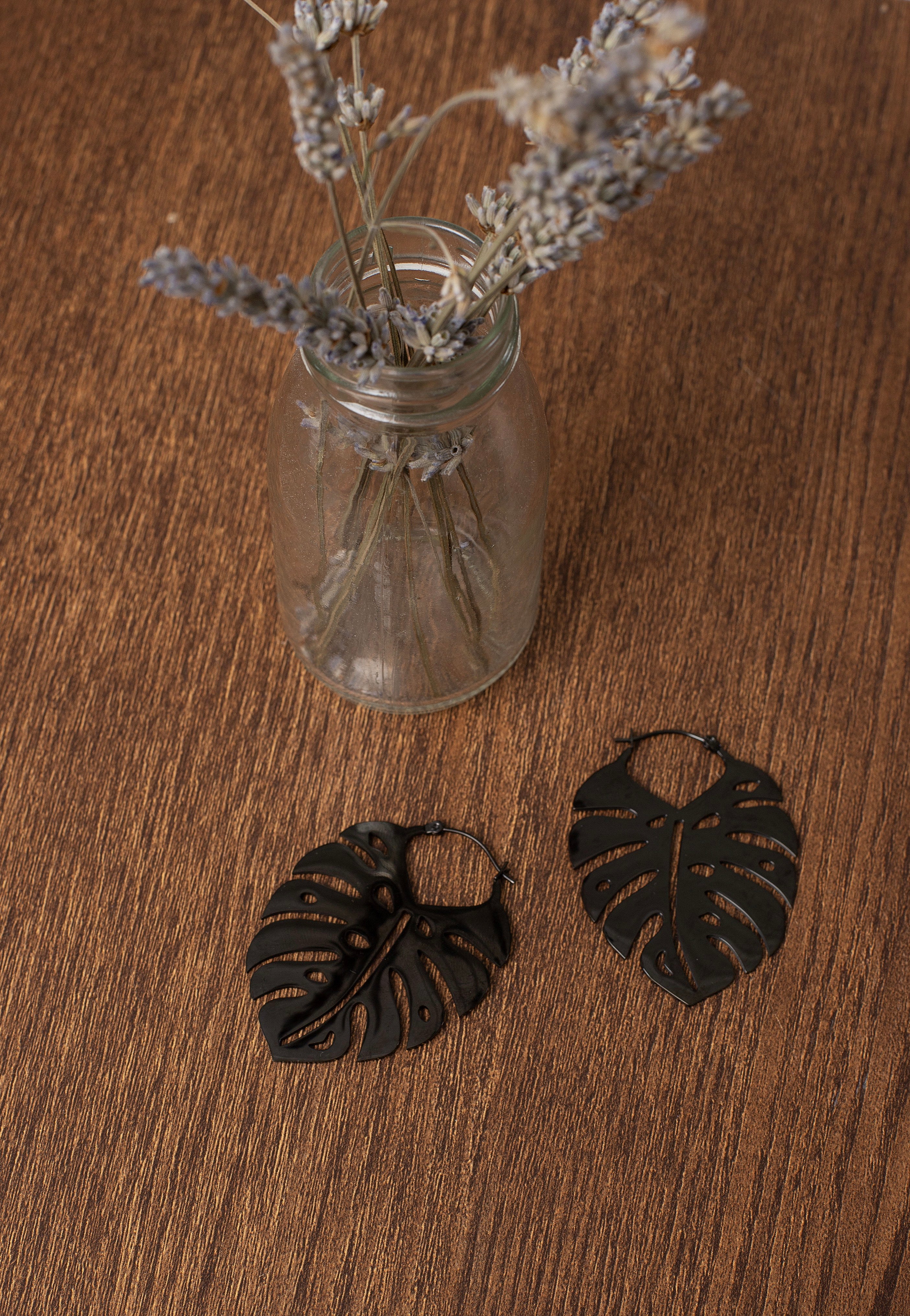 Wildcat - Monstera Leaf - Earrings Free Shipping Cheap