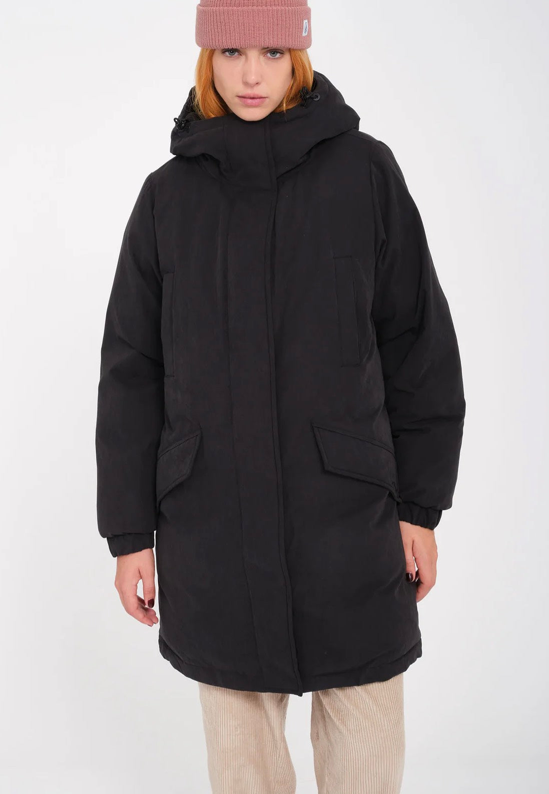 Volcom - Sleepi Puff Up Black - Jacket New For Sale