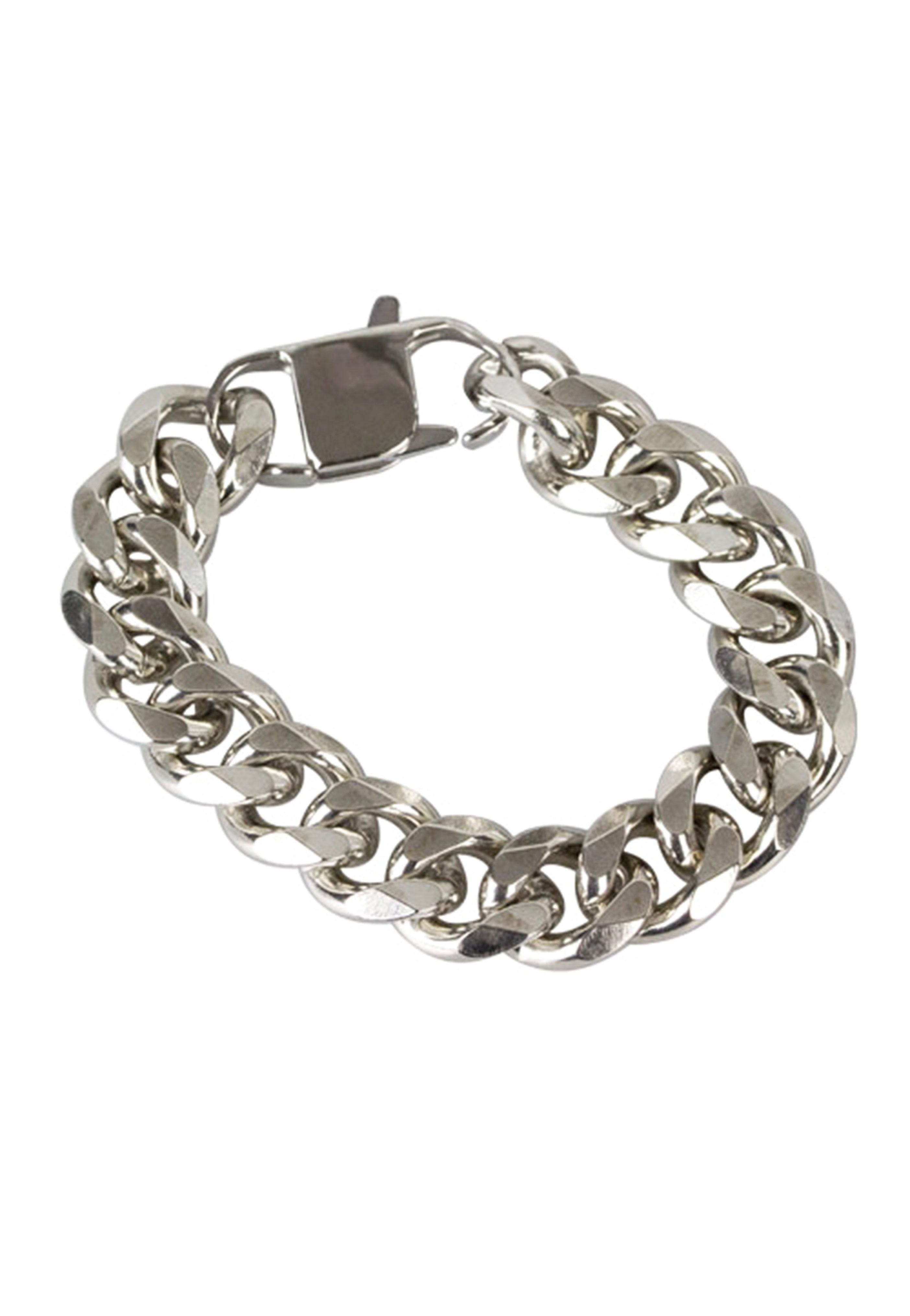 etNox - Panzerkette 15 mm Silver - Bracelet Sale With Paypal