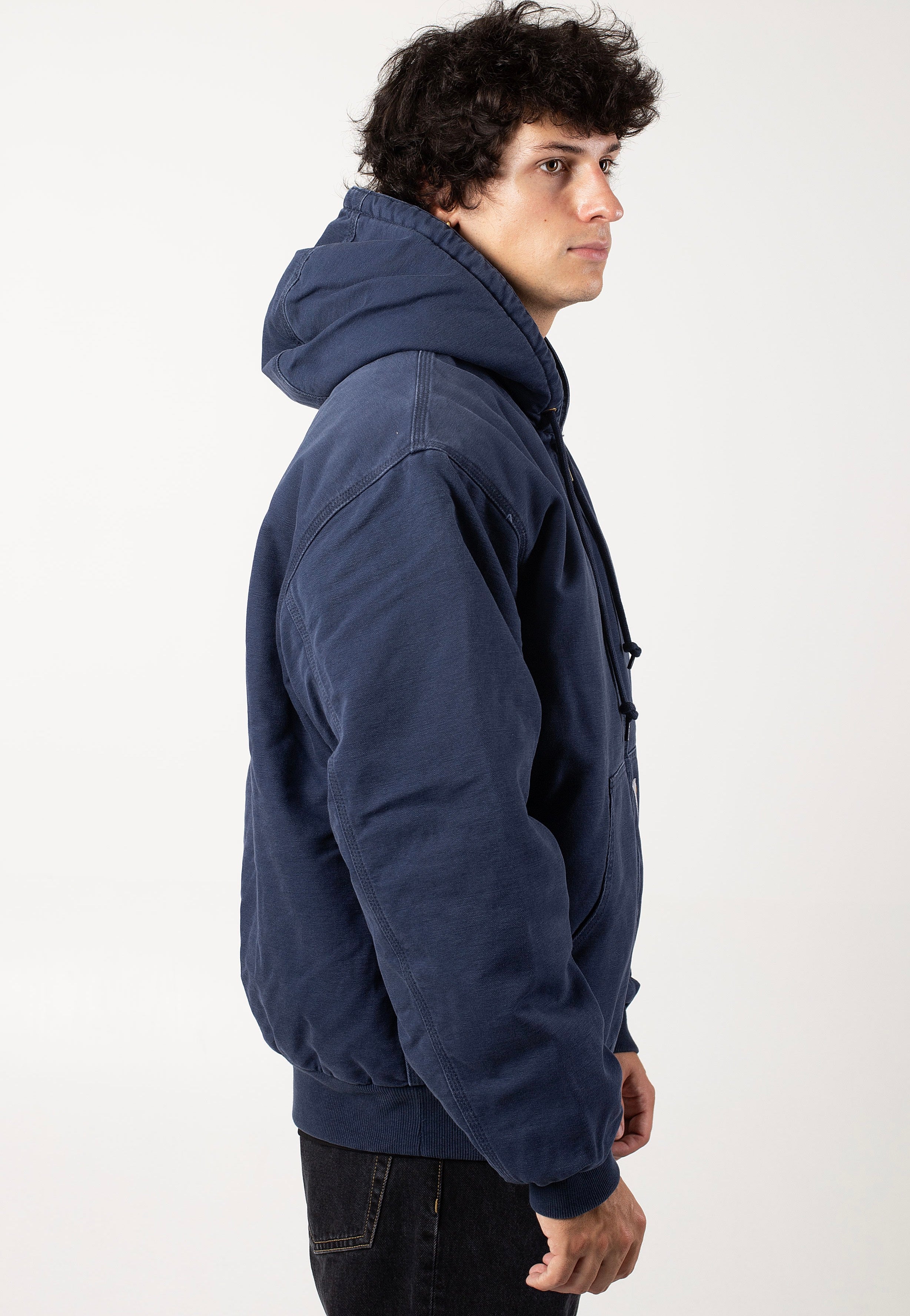 Carhartt WIP - Og Active Aged Canvas Air Force Blue - Jacket For Cheap