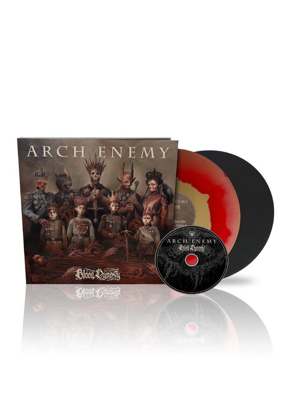 Arch Enemy - Blood Dynasty Ltd. Red/ Golden - Colored Vinyl Boxset Nicekicks Cheap Online