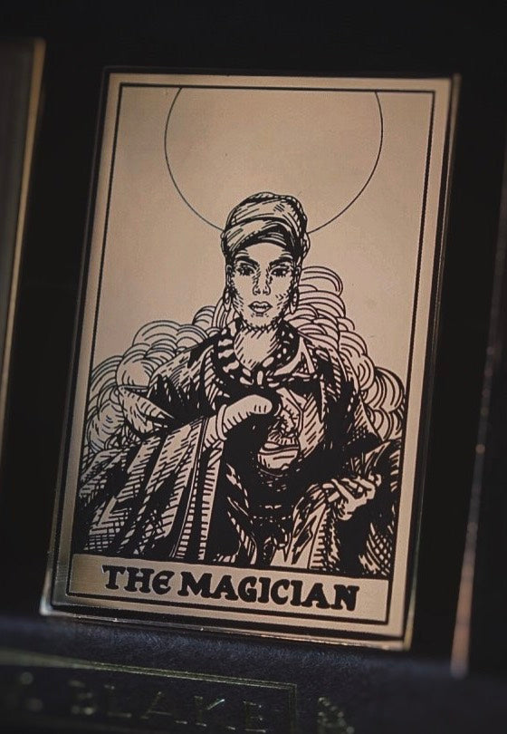 Lively Ghosts - The Magician Tarot Gold - Pin Sale Release Dates